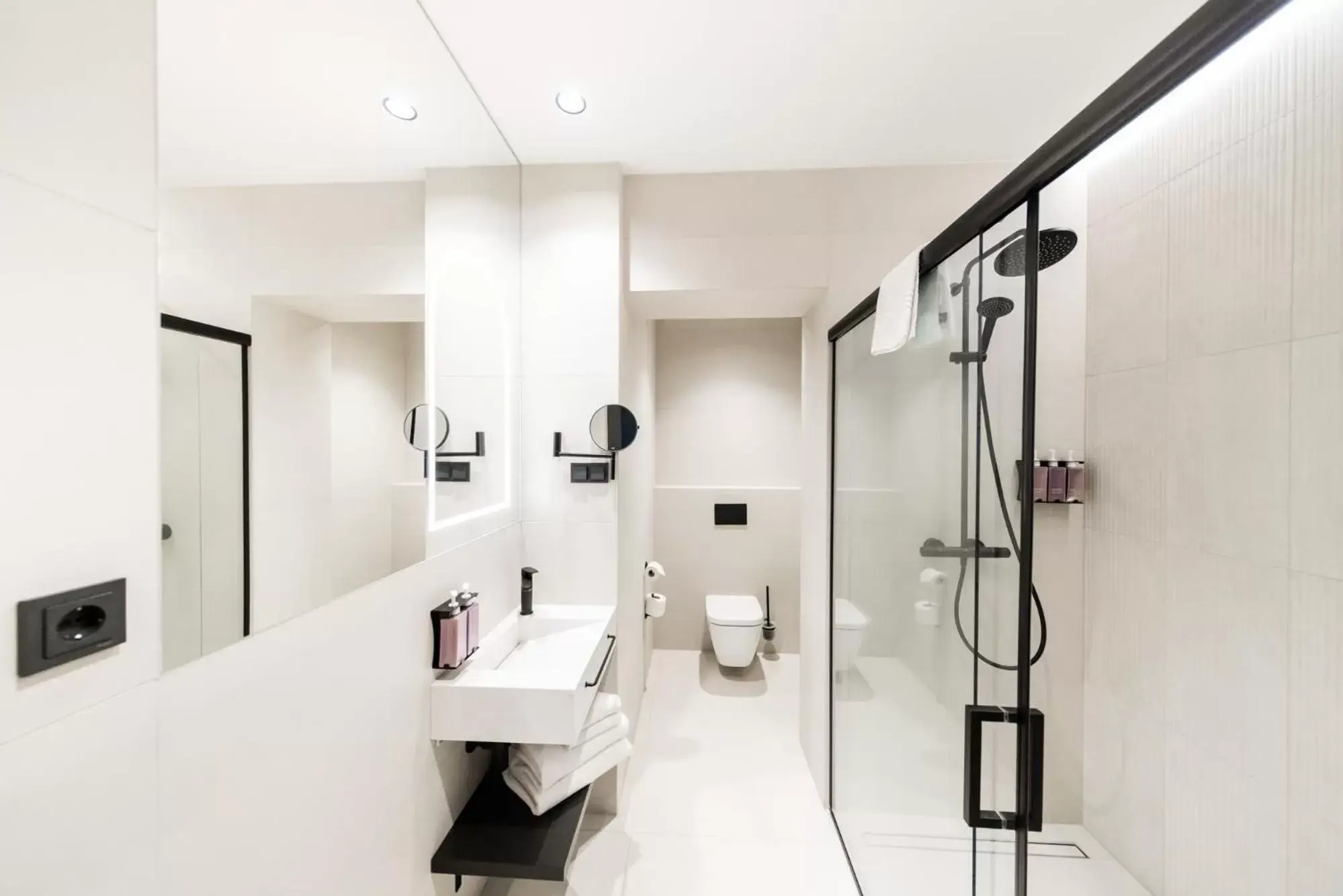 Shower, Bathroom in Hotel Valdemars Riga managed by Accor