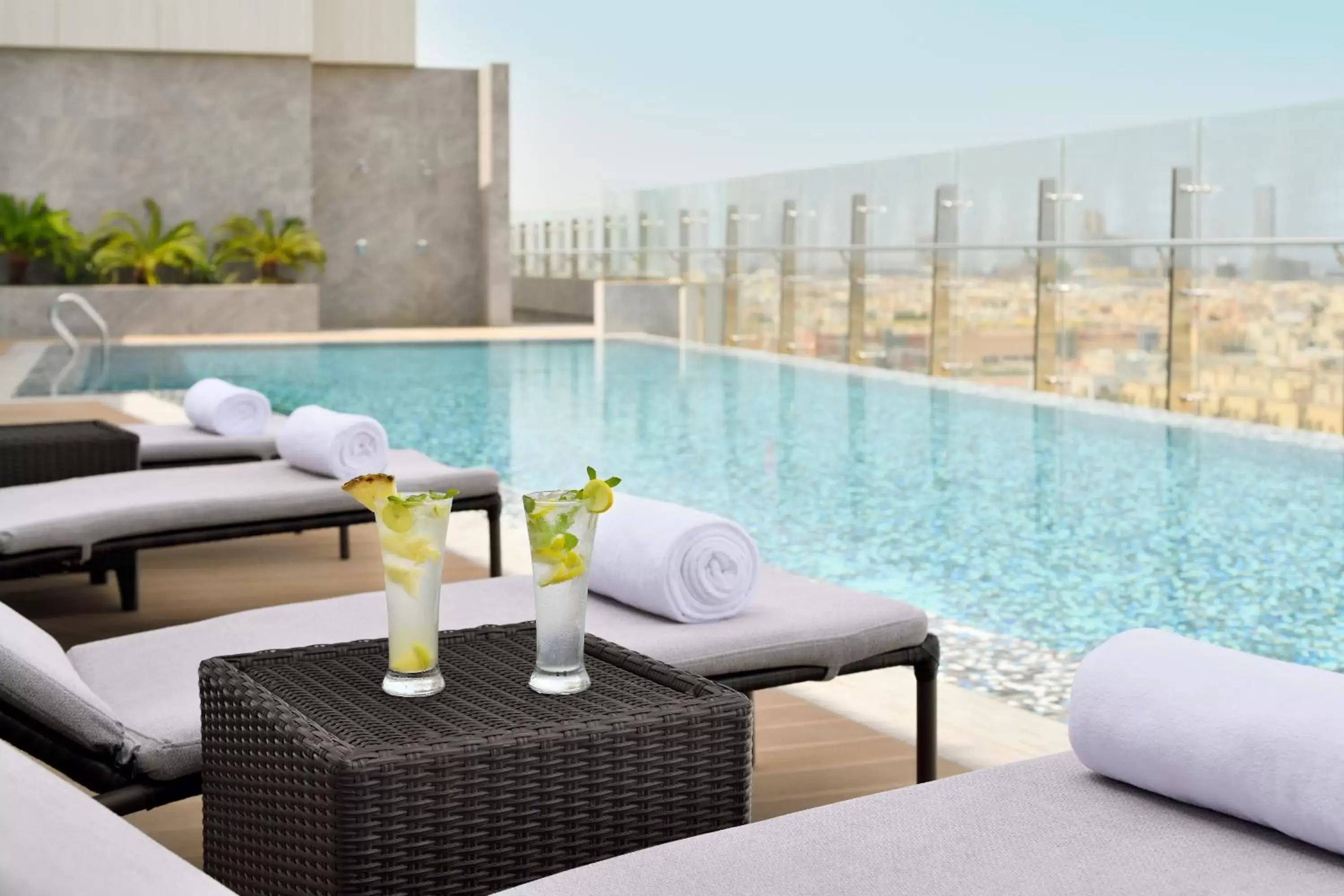 Fitness centre/facilities, Swimming Pool in Crowne Plaza - Jeddah Al Salam, an IHG Hotel