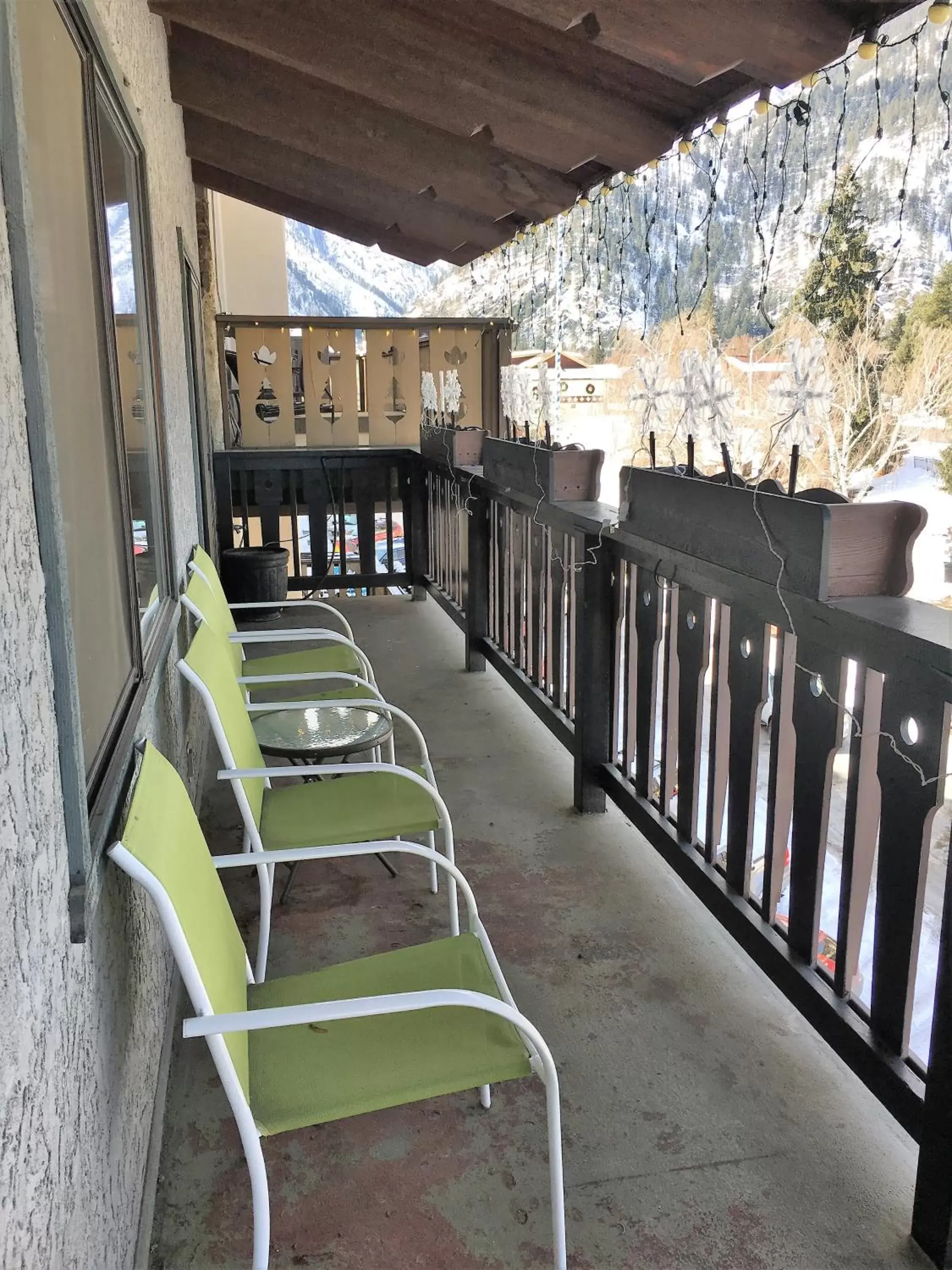 Balcony/Terrace in Der Sportsmann Suites