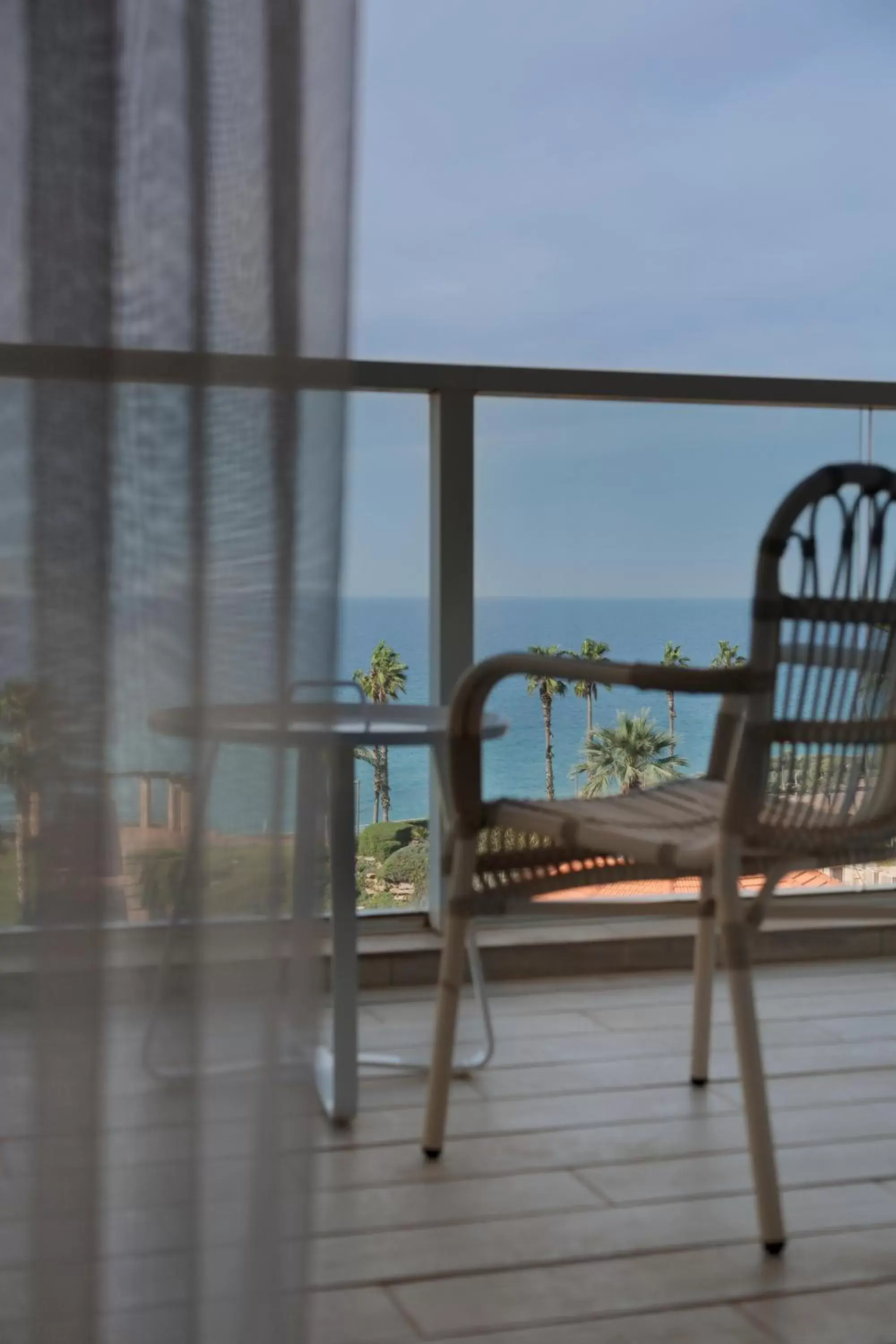 Balcony/Terrace in David Tower Hotel Netanya by Prima Hotels - 16 Plus