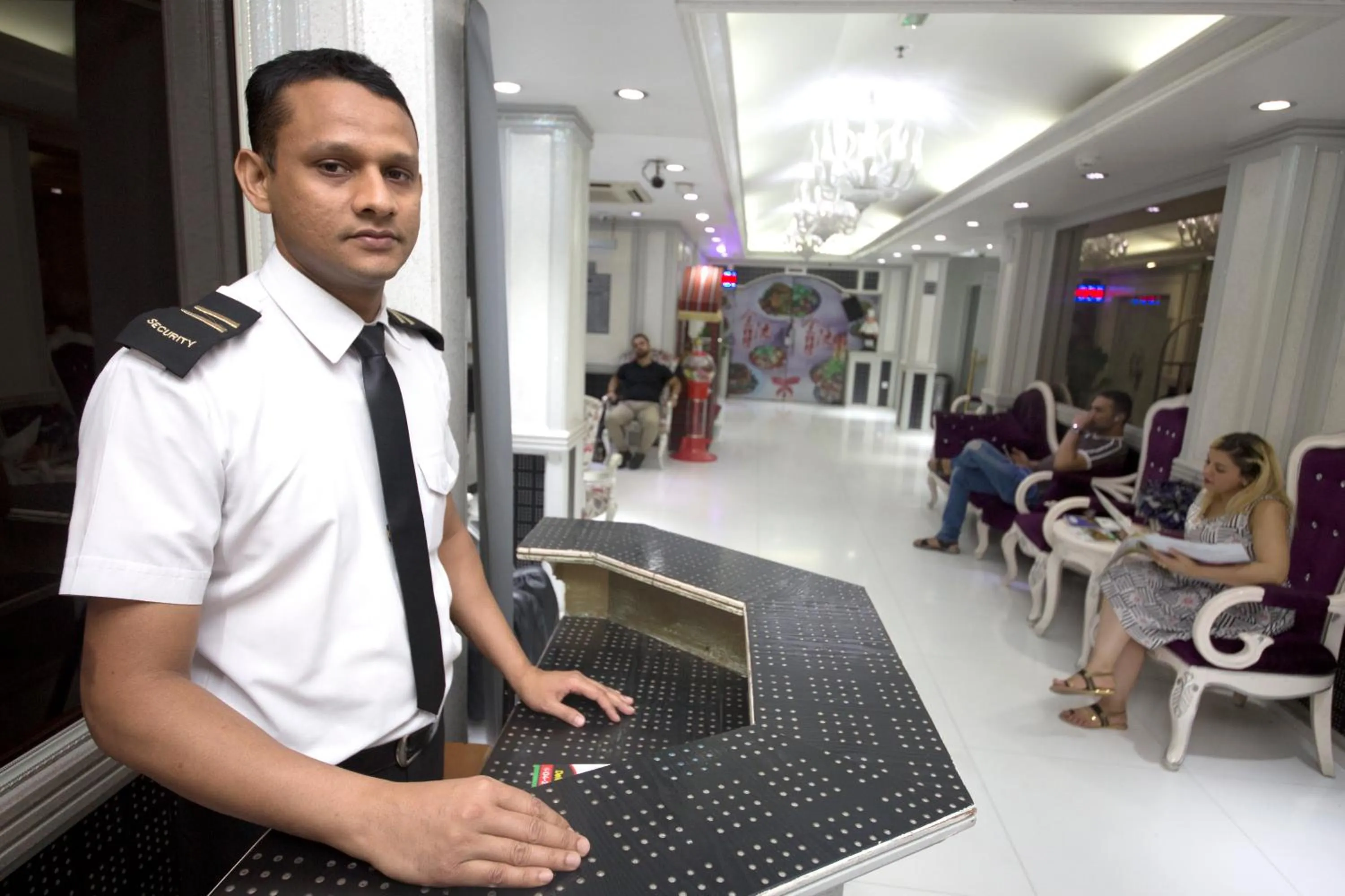 Staff in White Fort Hotel