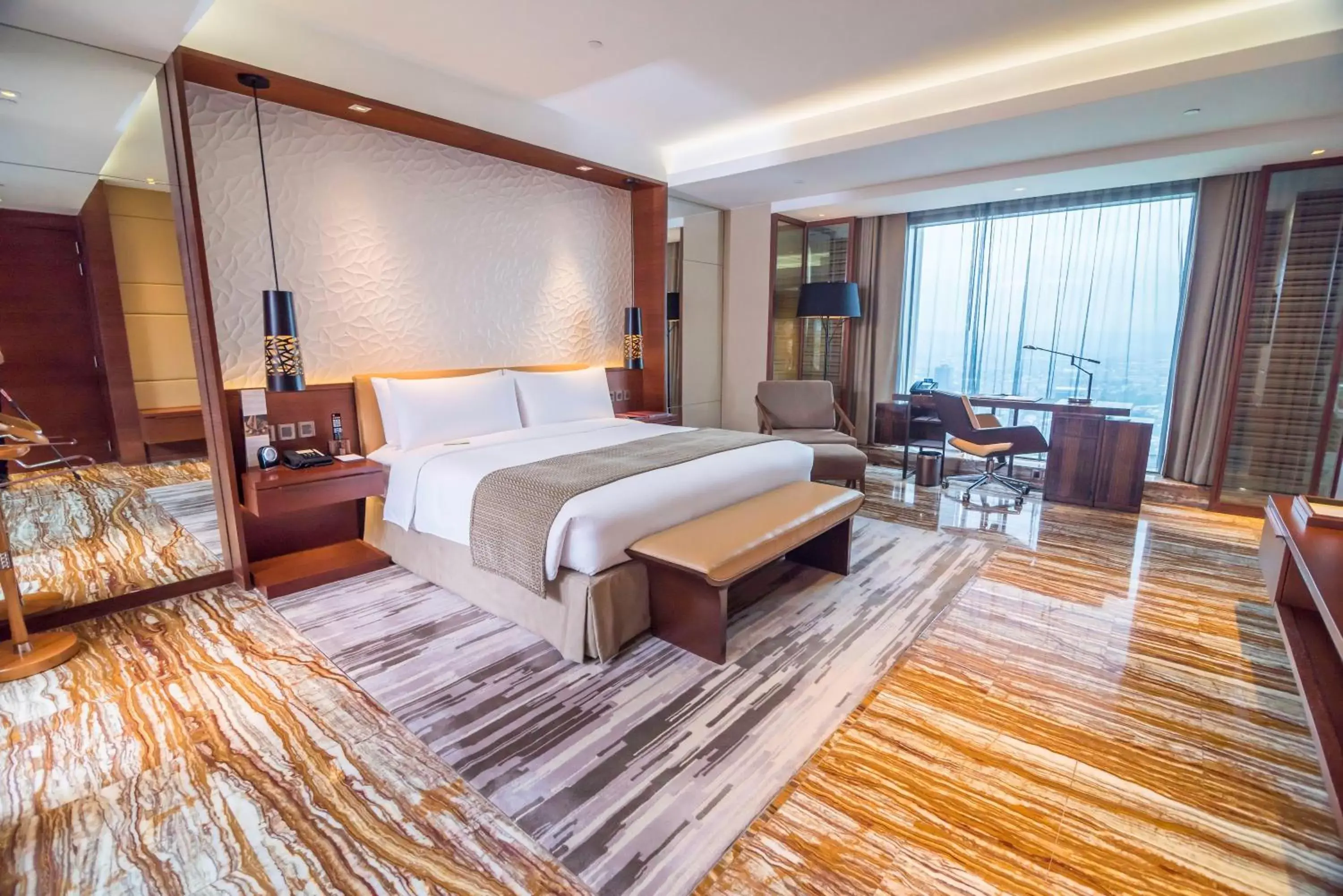 Bedroom in Marco Polo Ortigas Manila