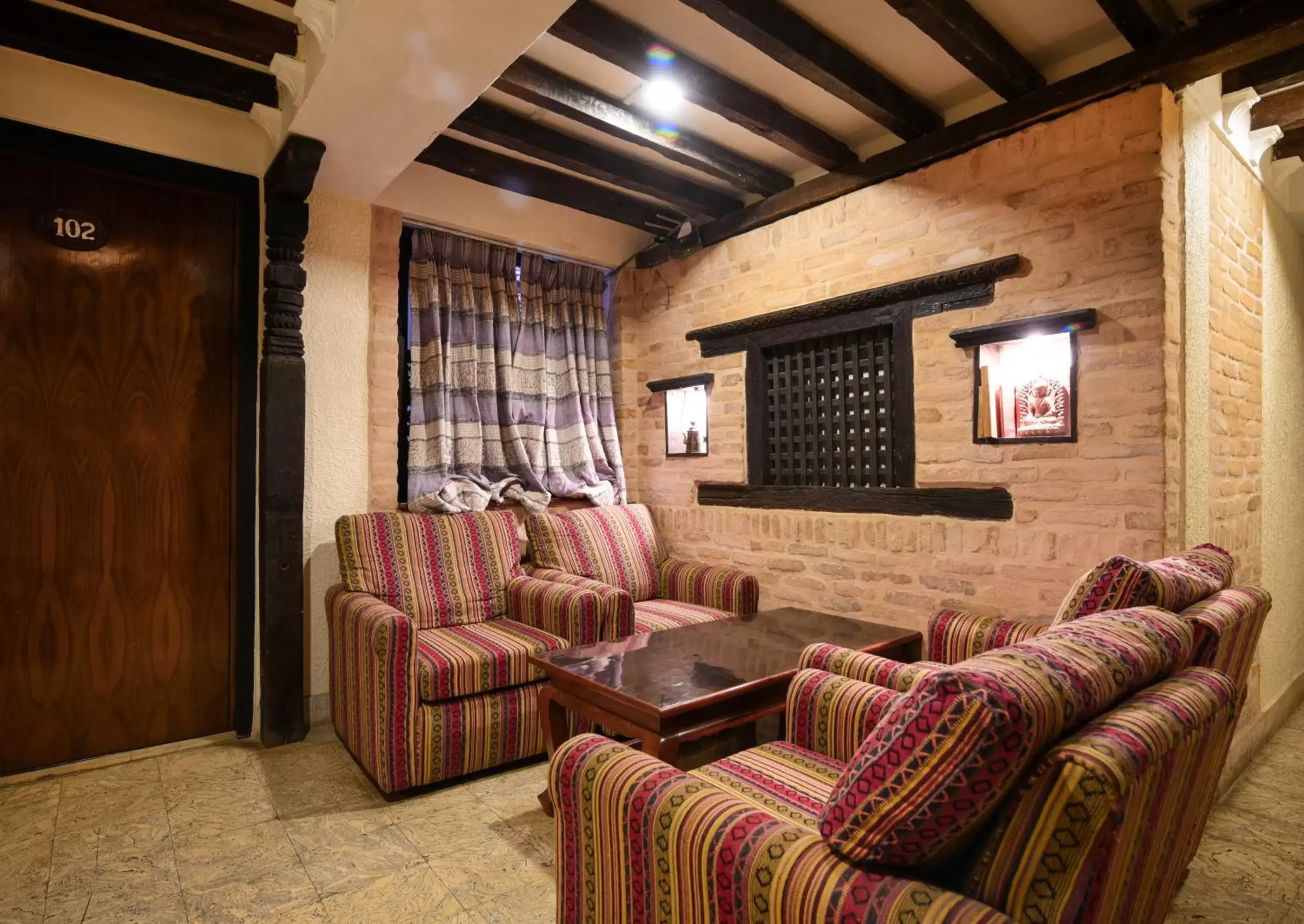 Seating Area in Nepal Pavilion Inn