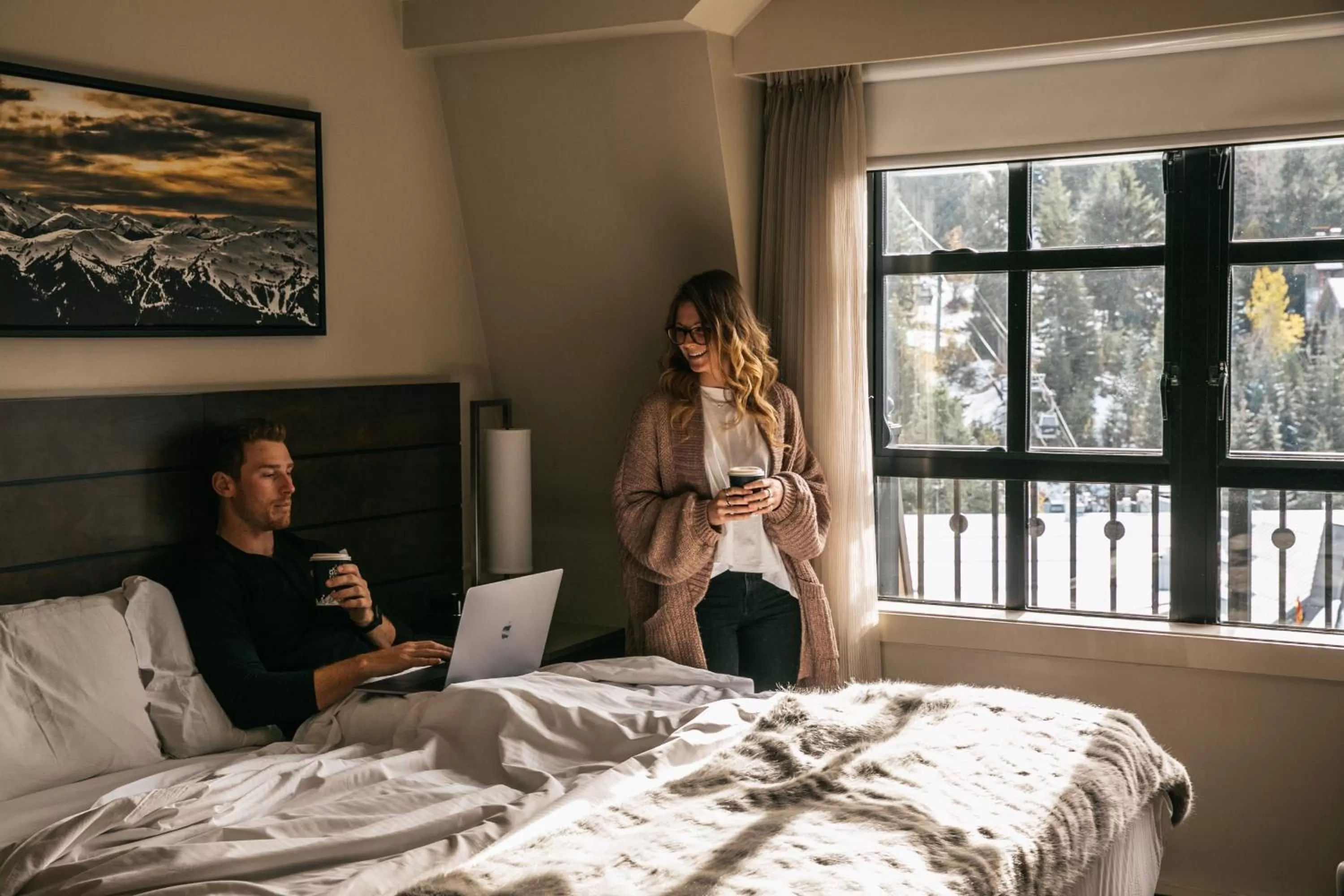 Bed in Sundial Hotel
