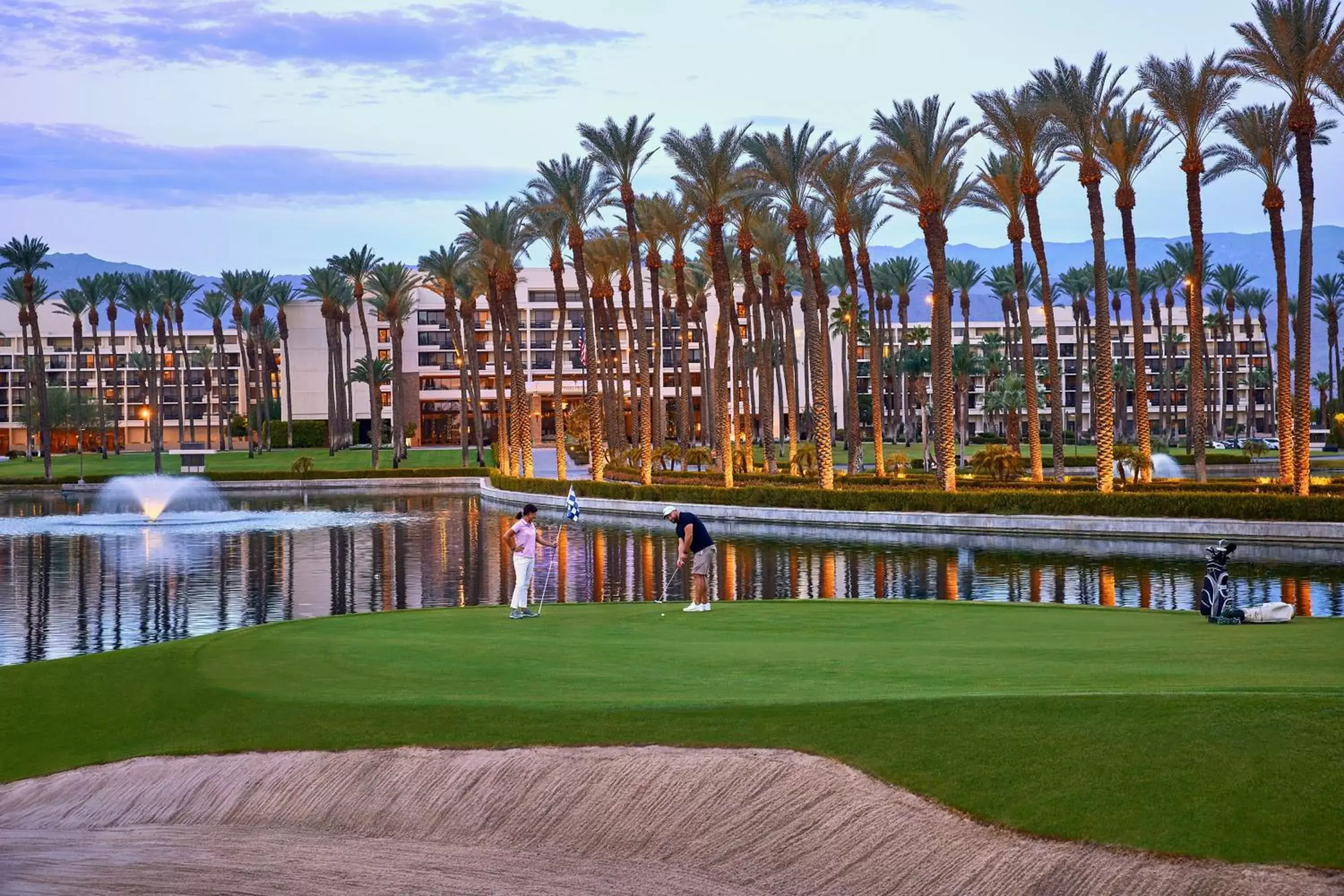 Golfcourse in JW Marriott Desert Springs Resort & Spa