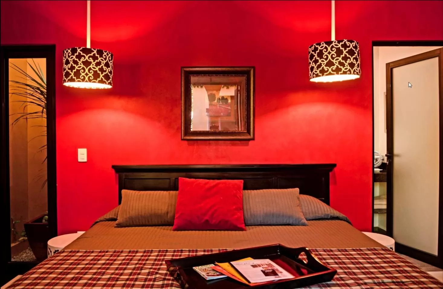 Bed in Ochenta Y Dos Bed & Breakfast & Spa