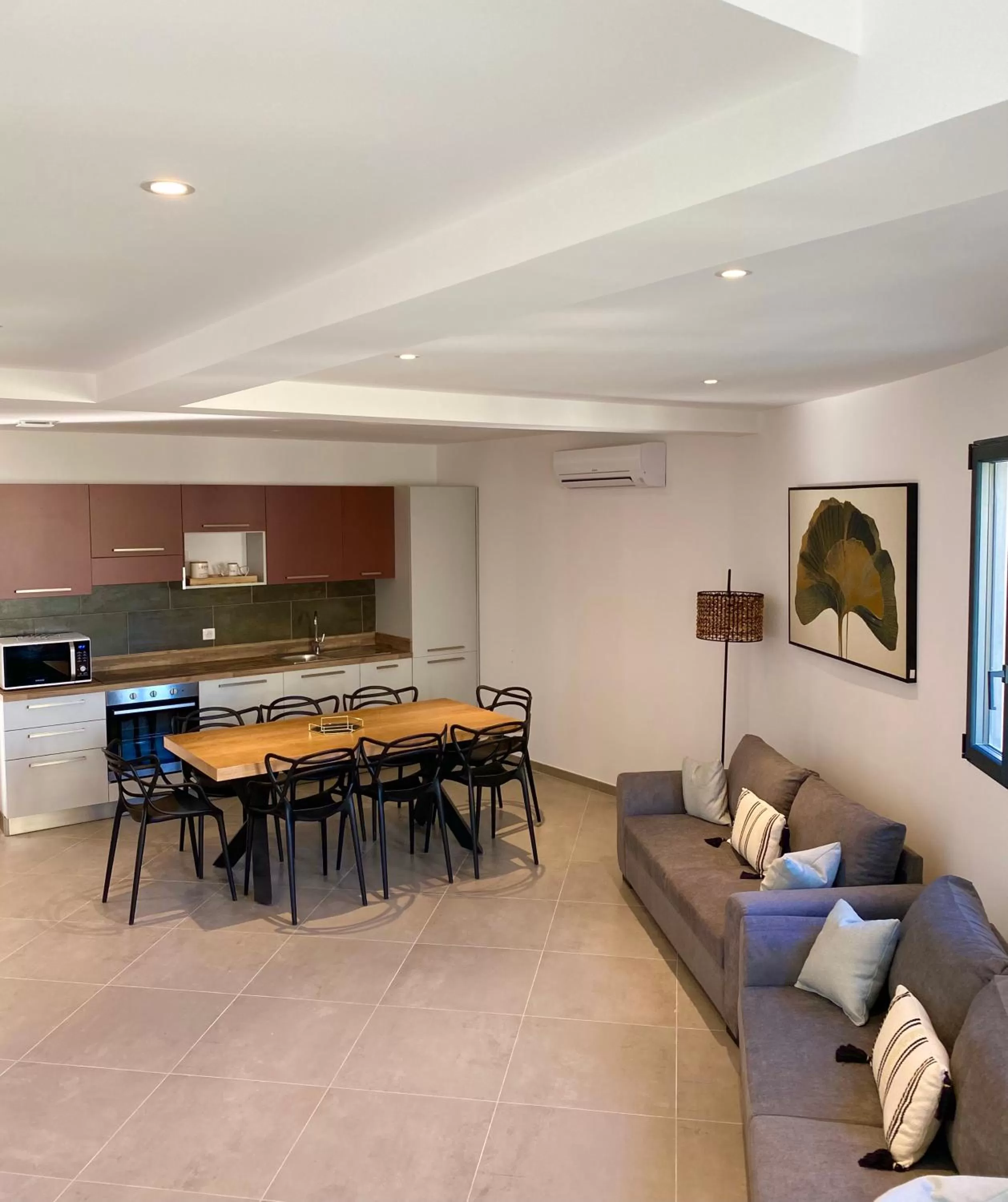 Kitchen or kitchenette in Casa u fornu Residence & Spa