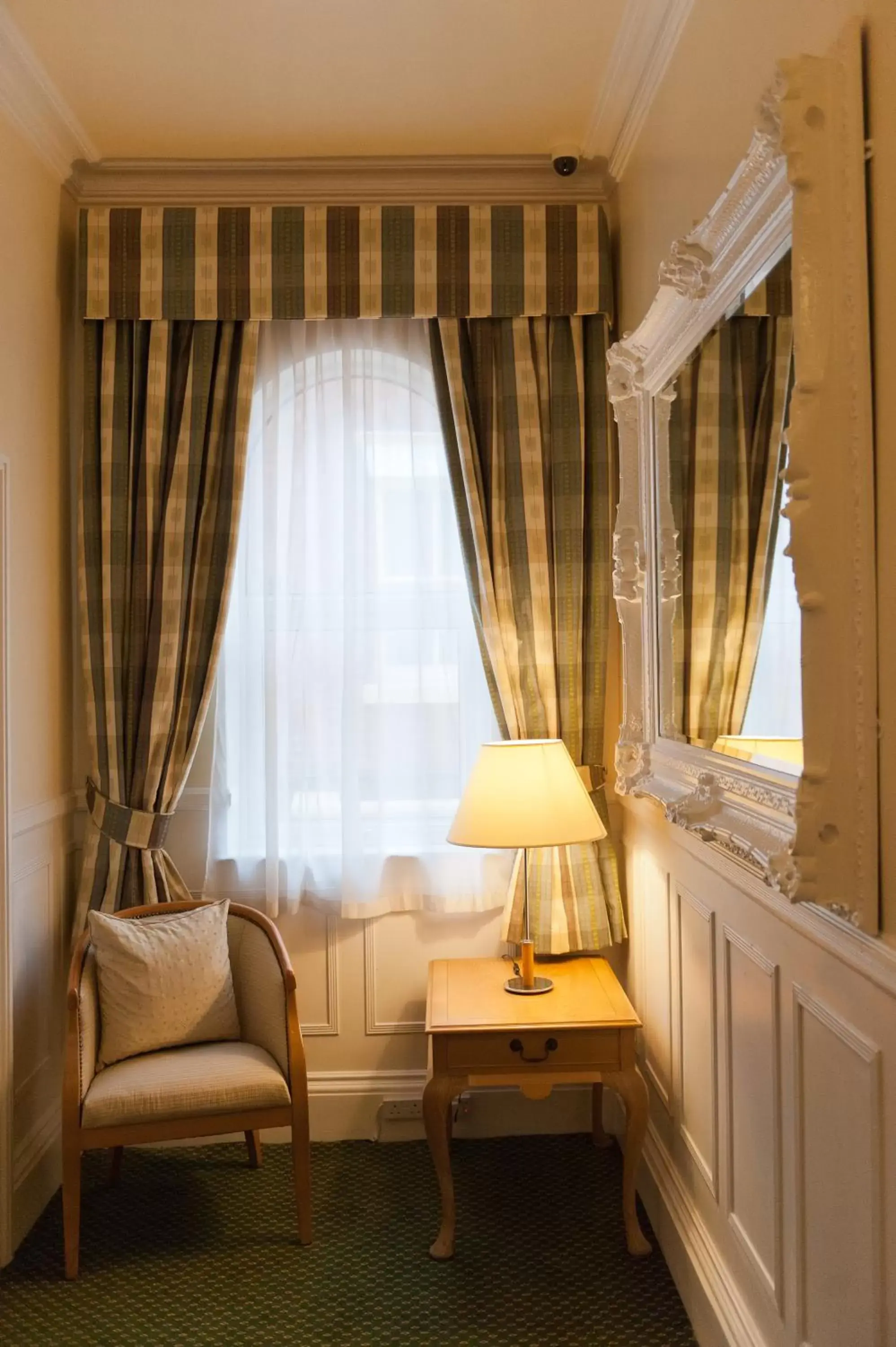 Decorative detail, Seating Area in A Park View Hotel