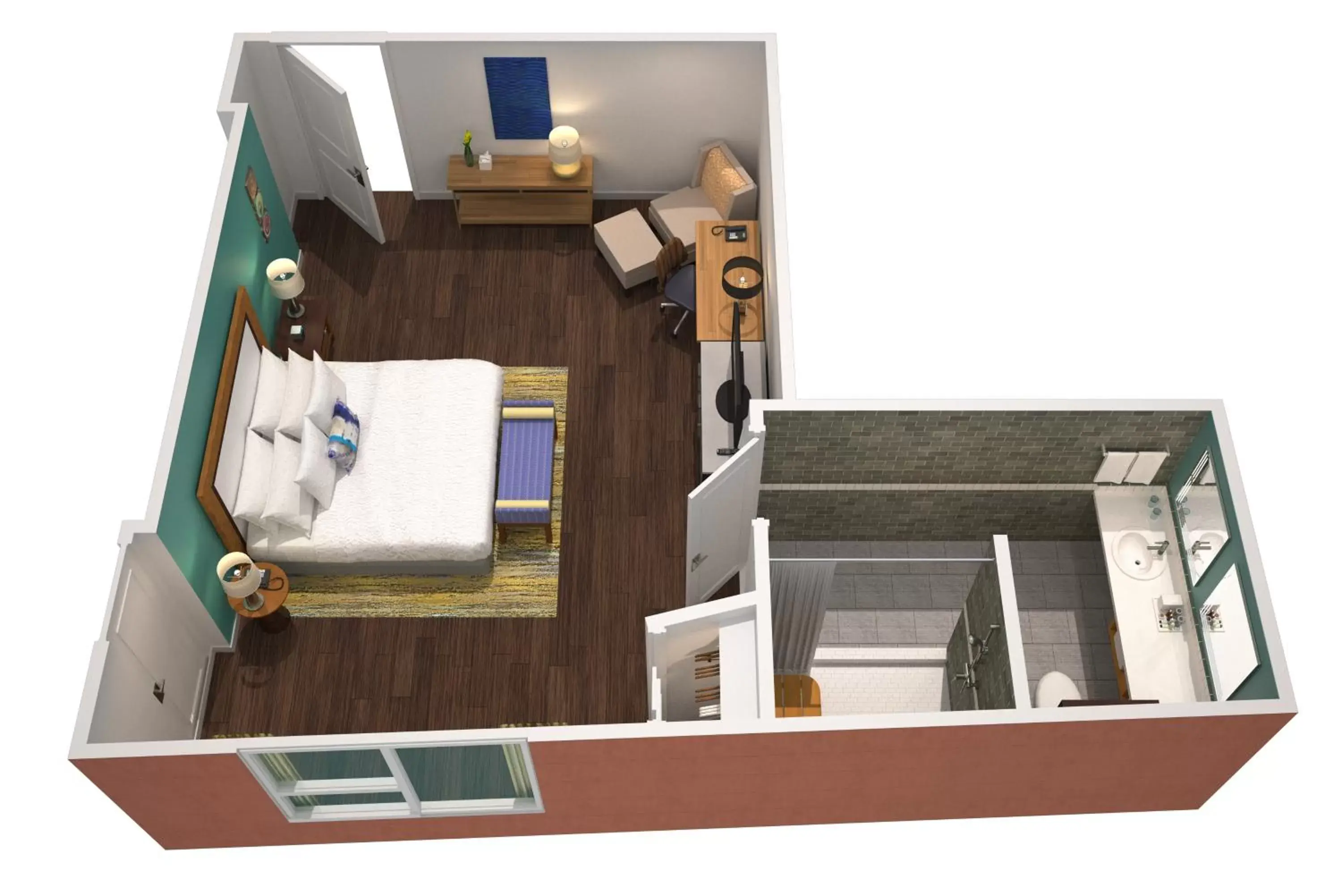 Floor Plan in Hotel Indigo Asheville Downtown, an IHG Hotel