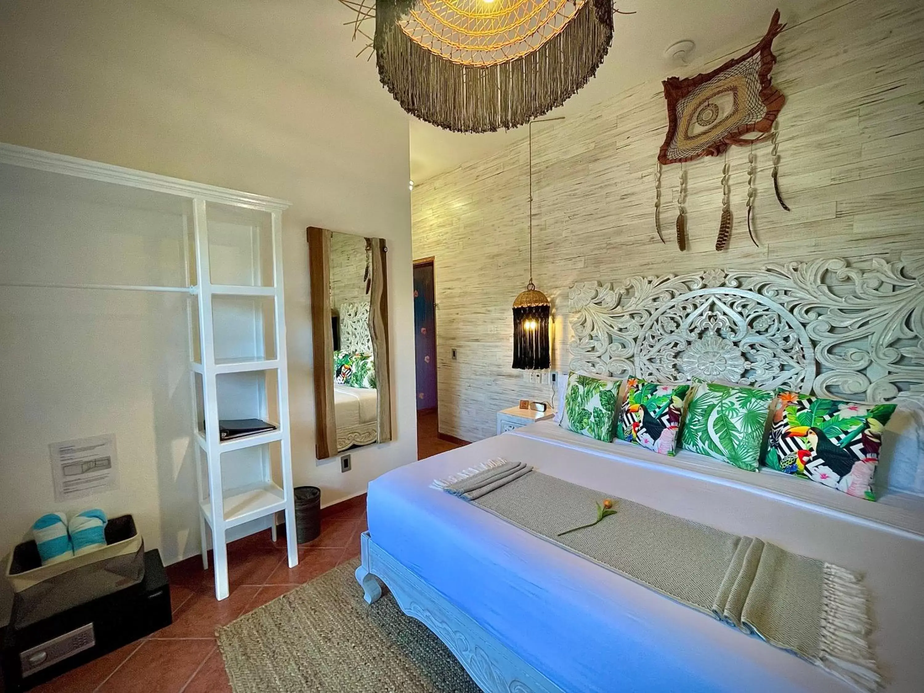 Bed in Castillo Tulum