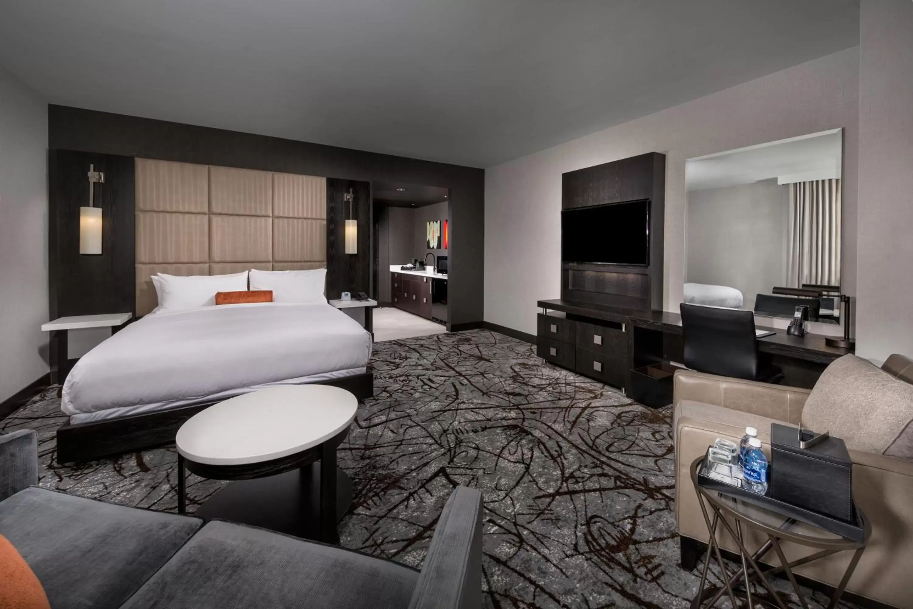 Bed in The Hotel at the University of Maryland Bed in The Hotel at the University of Maryland