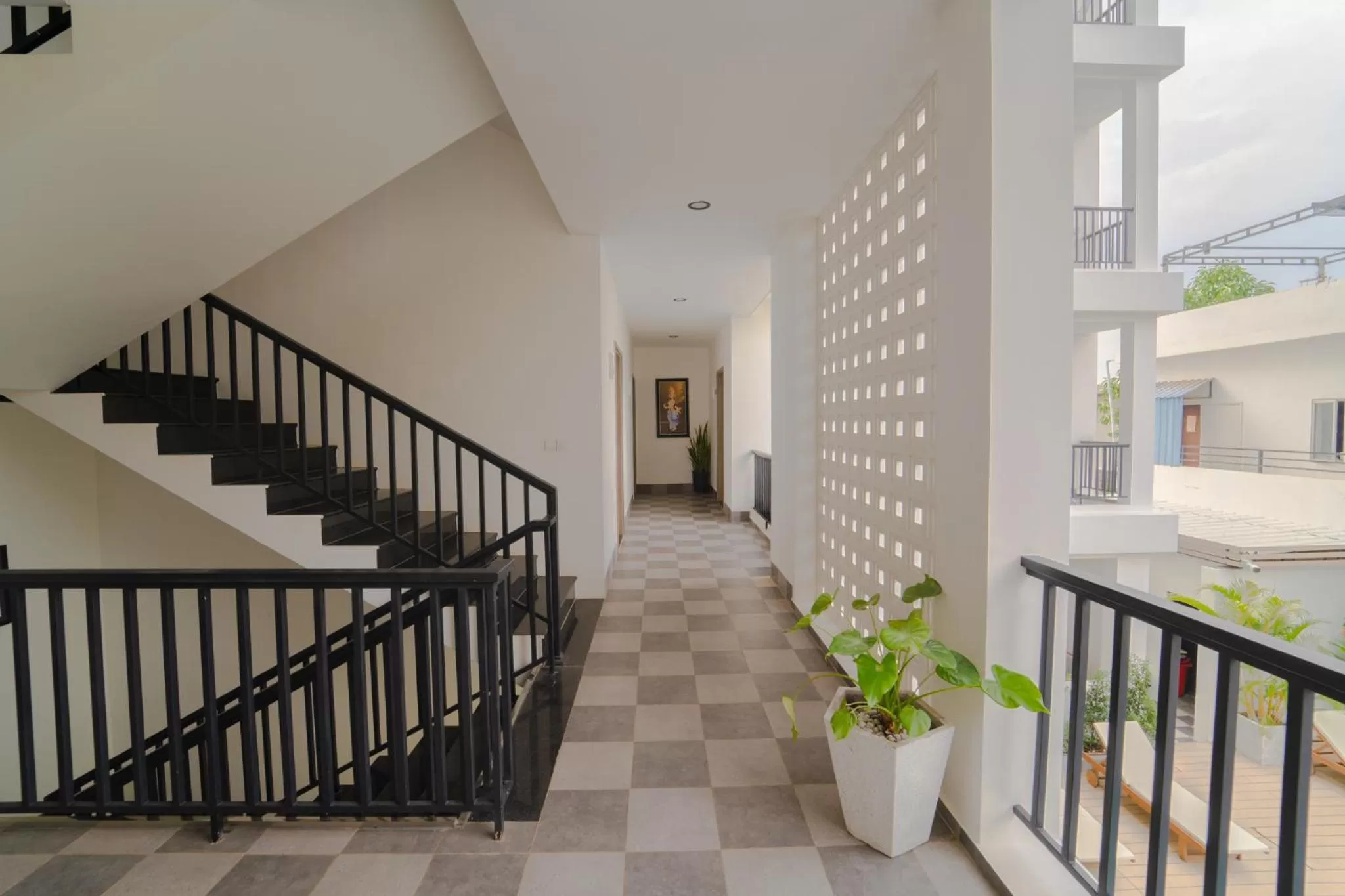 Floor plan, Balcony/Terrace in Angkor H Villa