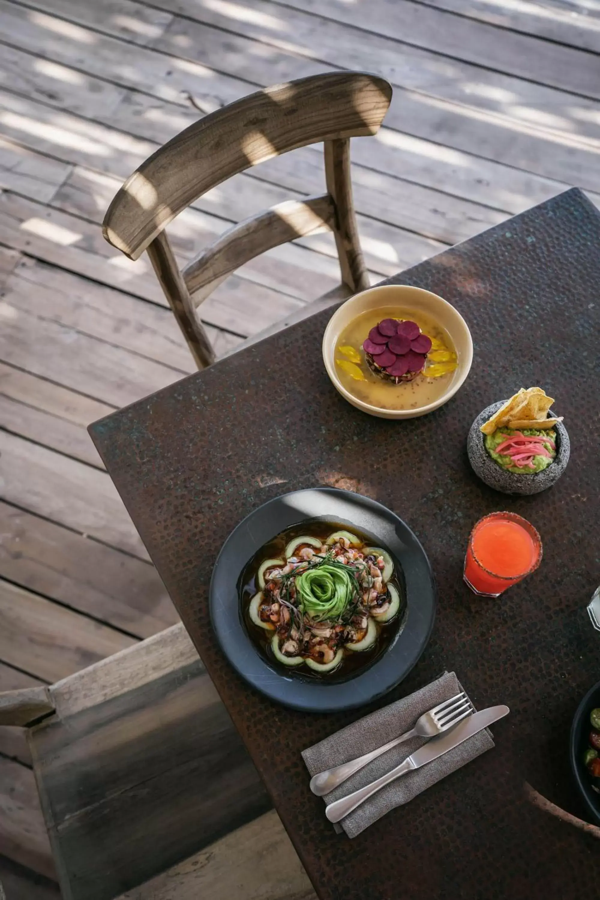 Restaurant/places to eat in La Valise Tulum, Member of Small Luxury Hotels Restaurant/places to eat in La Valise Tulum, Member of Small Luxury Hotels