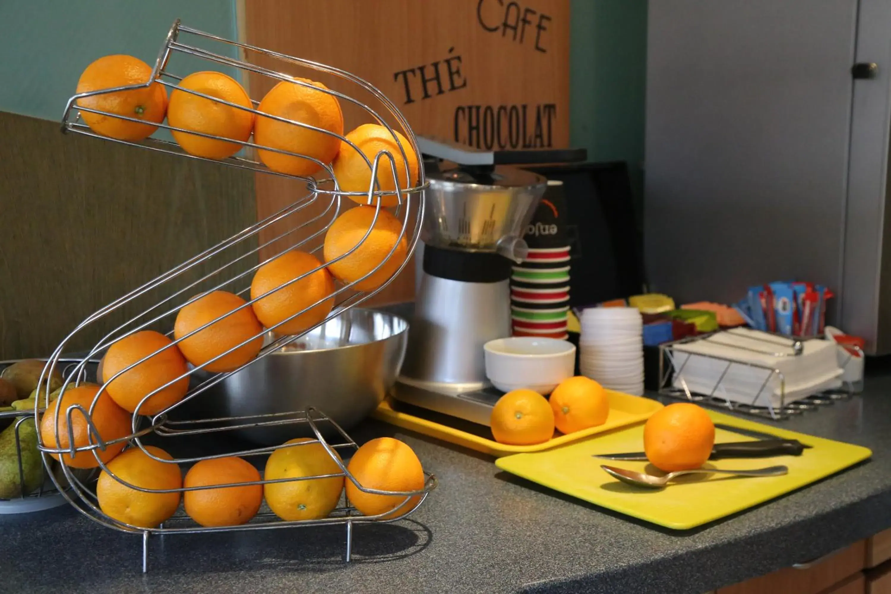 Buffet breakfast in ibis Styles Orléans Buffet breakfast in ibis Styles Orléans