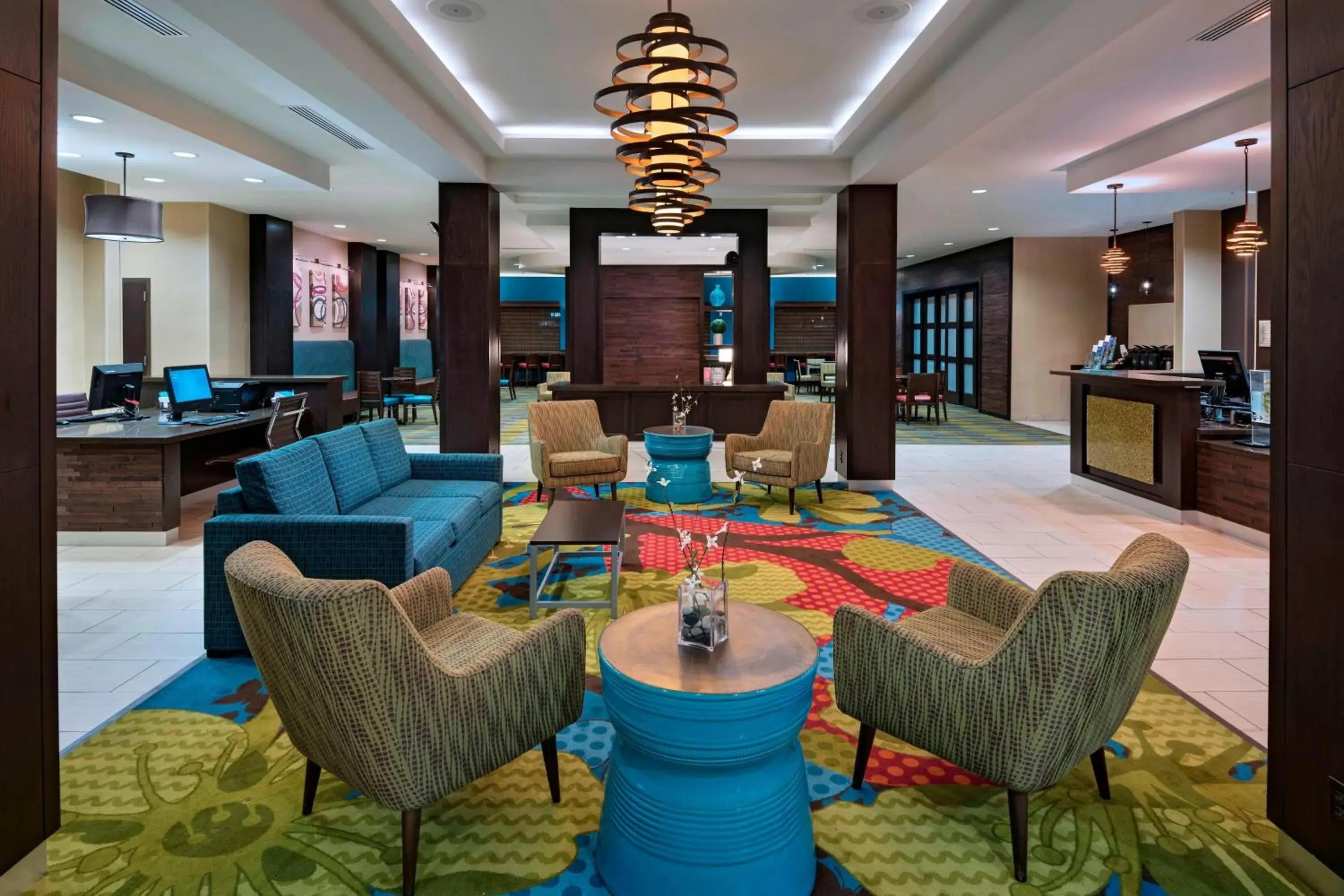 Lobby or reception, Lobby/Reception in Fairfield Inn and Suites by Marriott Austin Northwest/Research Blvd