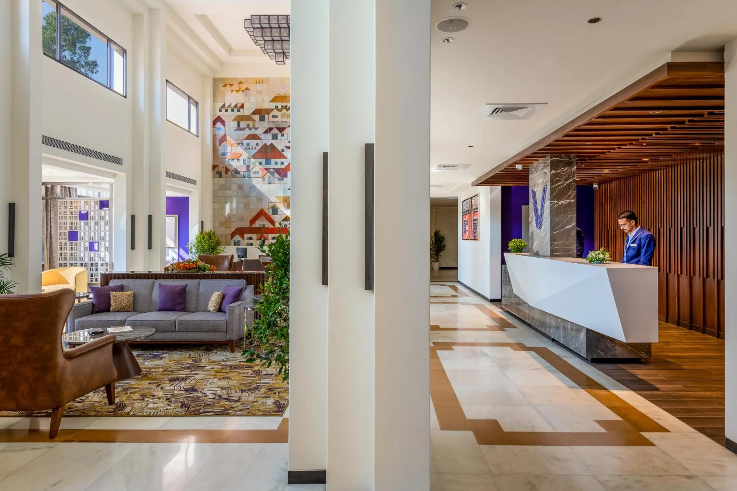 Lobby or reception in Vivanta Mangalore Oldport Road - Formerly Known as Taj Manjarun