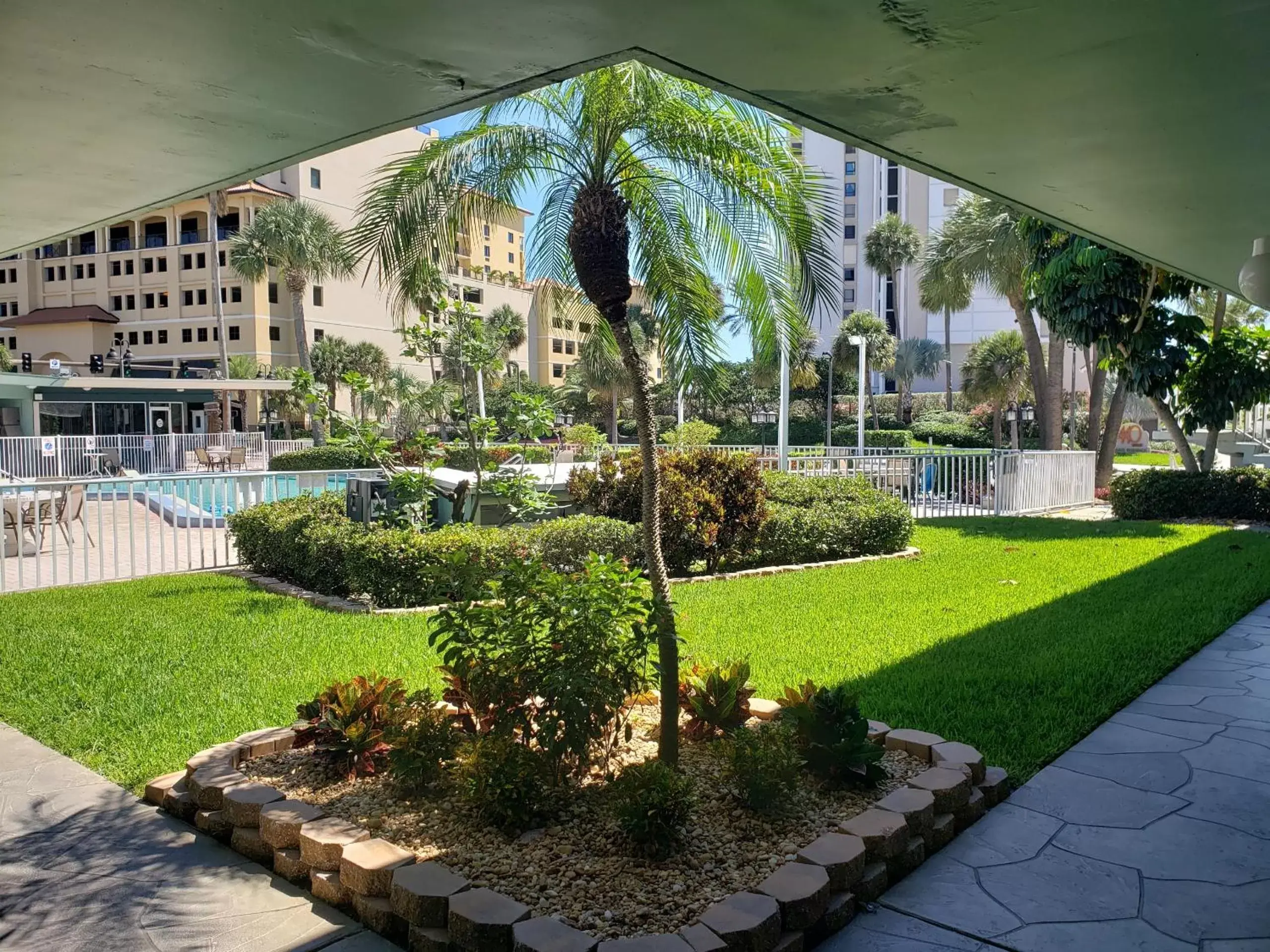 Garden view, Garden in Clearwater Beach Hotel