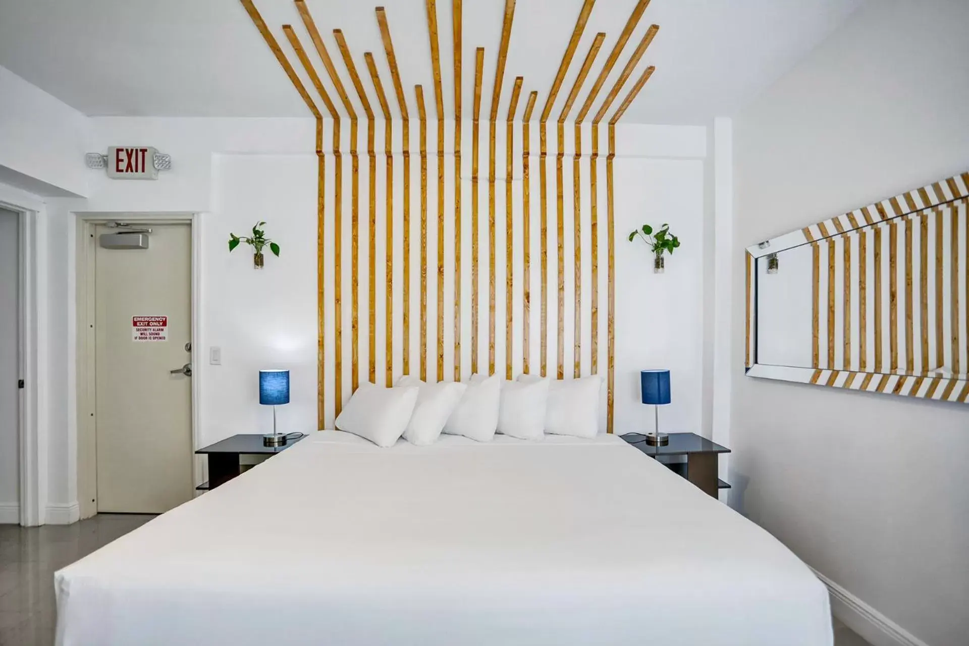 Bed in Hotel Belleza