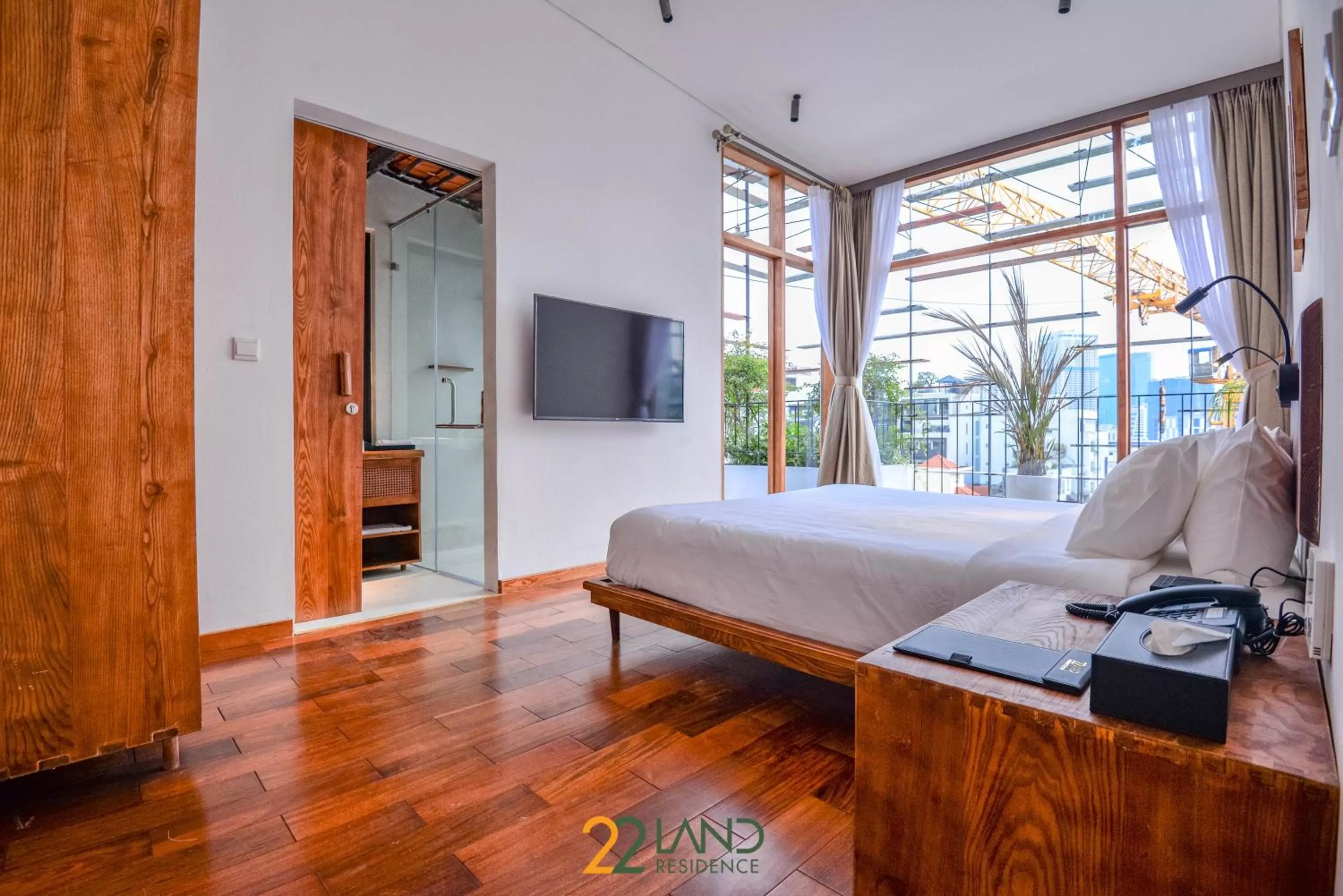 Bed in 22Land Hotel & Residence