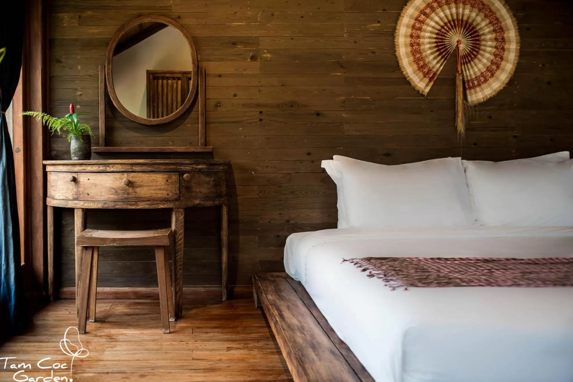 Bed in Tam Coc Garden Resort