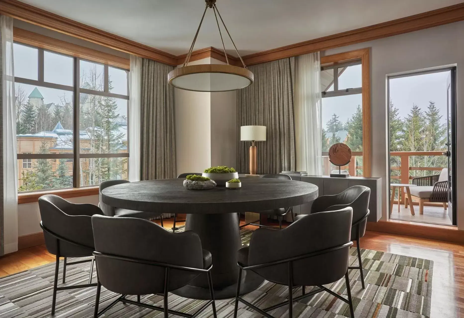 Dining Area in Four Seasons Resort Whistler