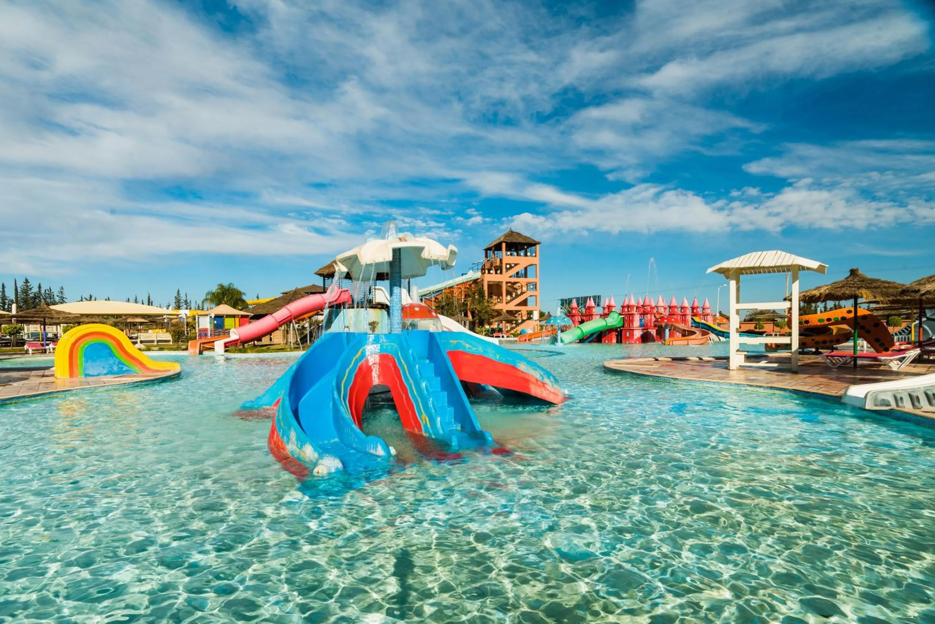 Aqua park in Pickalbatros Aqua Fun Club All Inclusive