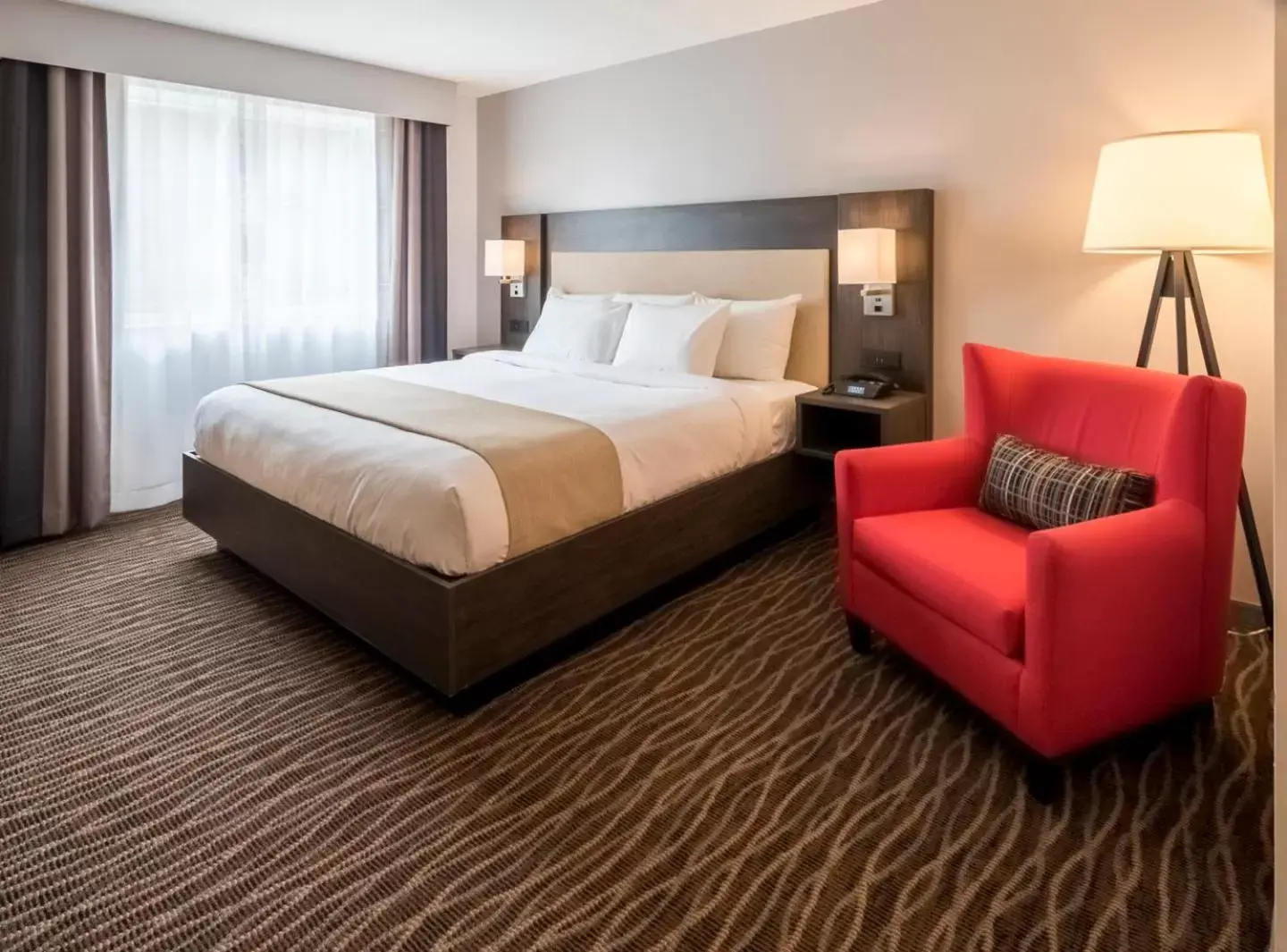 Bedroom, Bed in Country Inn & Suites by Radisson, Rochester-Pittsford/Brighton, NY