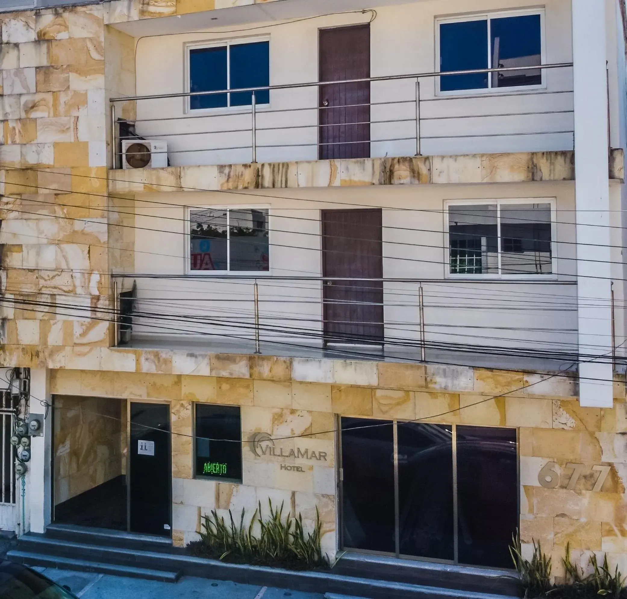 Facade/entrance in Hotel Villamar