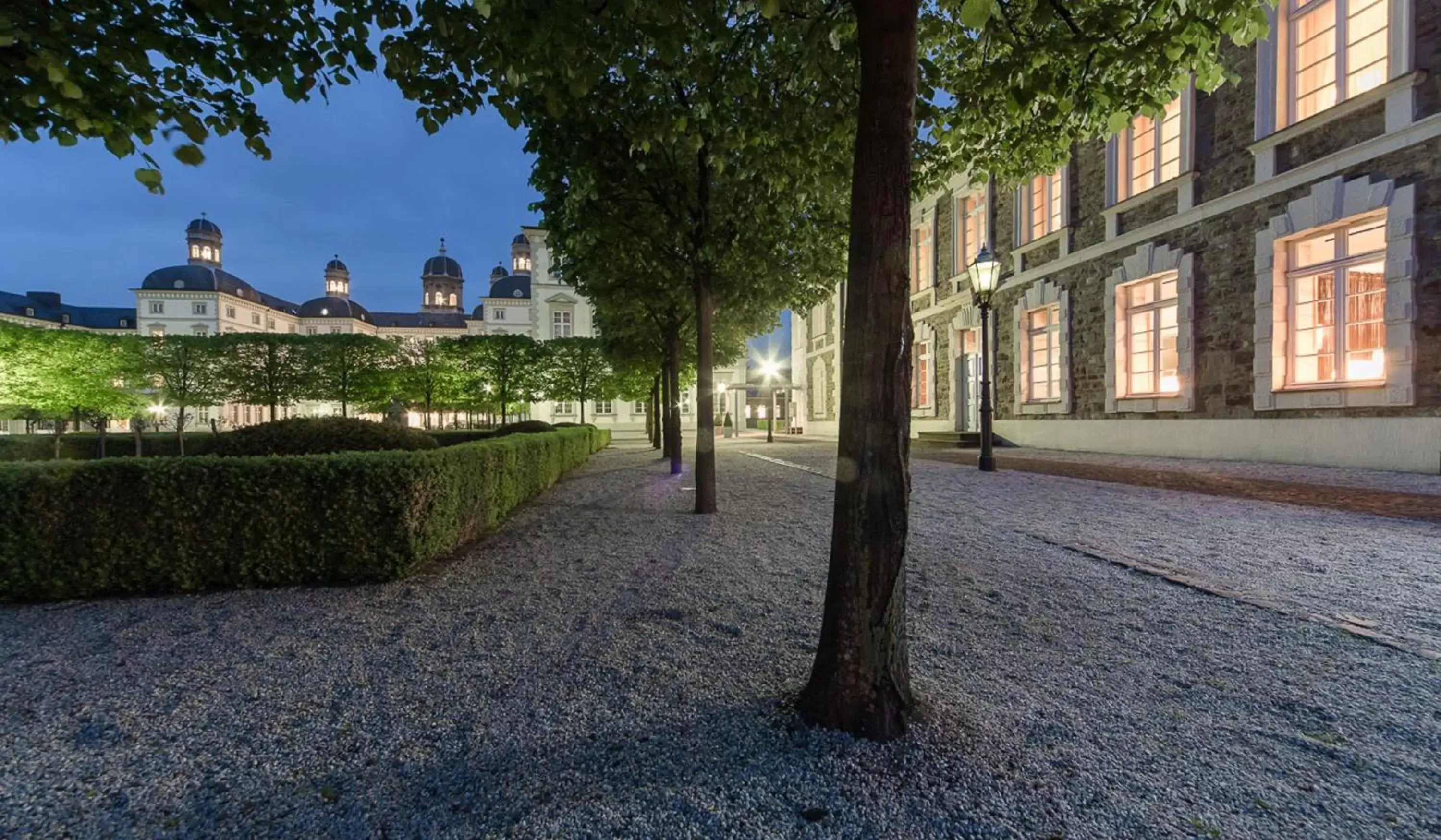 Facade/entrance, Property Building in Althoff Grandhotel Schloss Bensberg