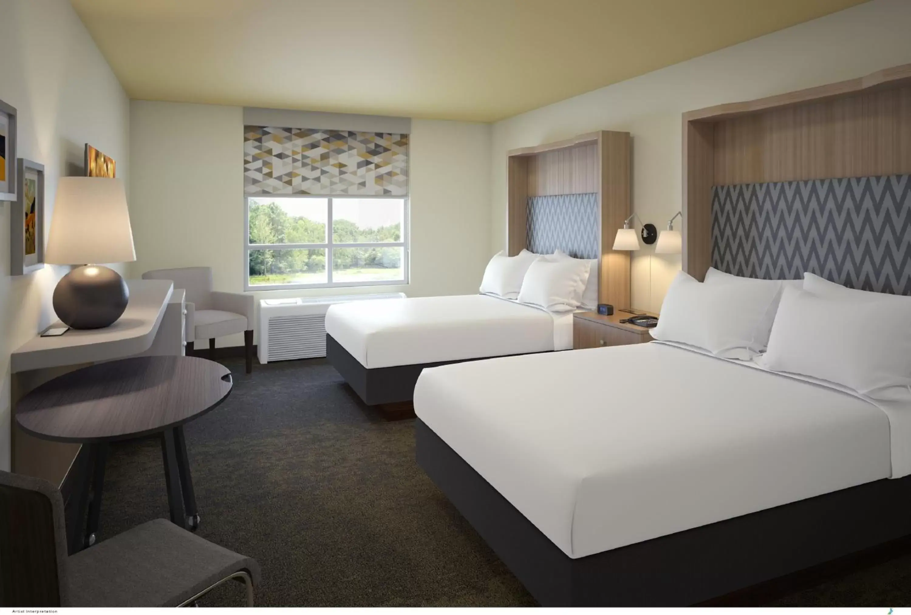 Photo of the whole room, Bed in Holiday Inn Poughkeepsie, an IHG Hotel
