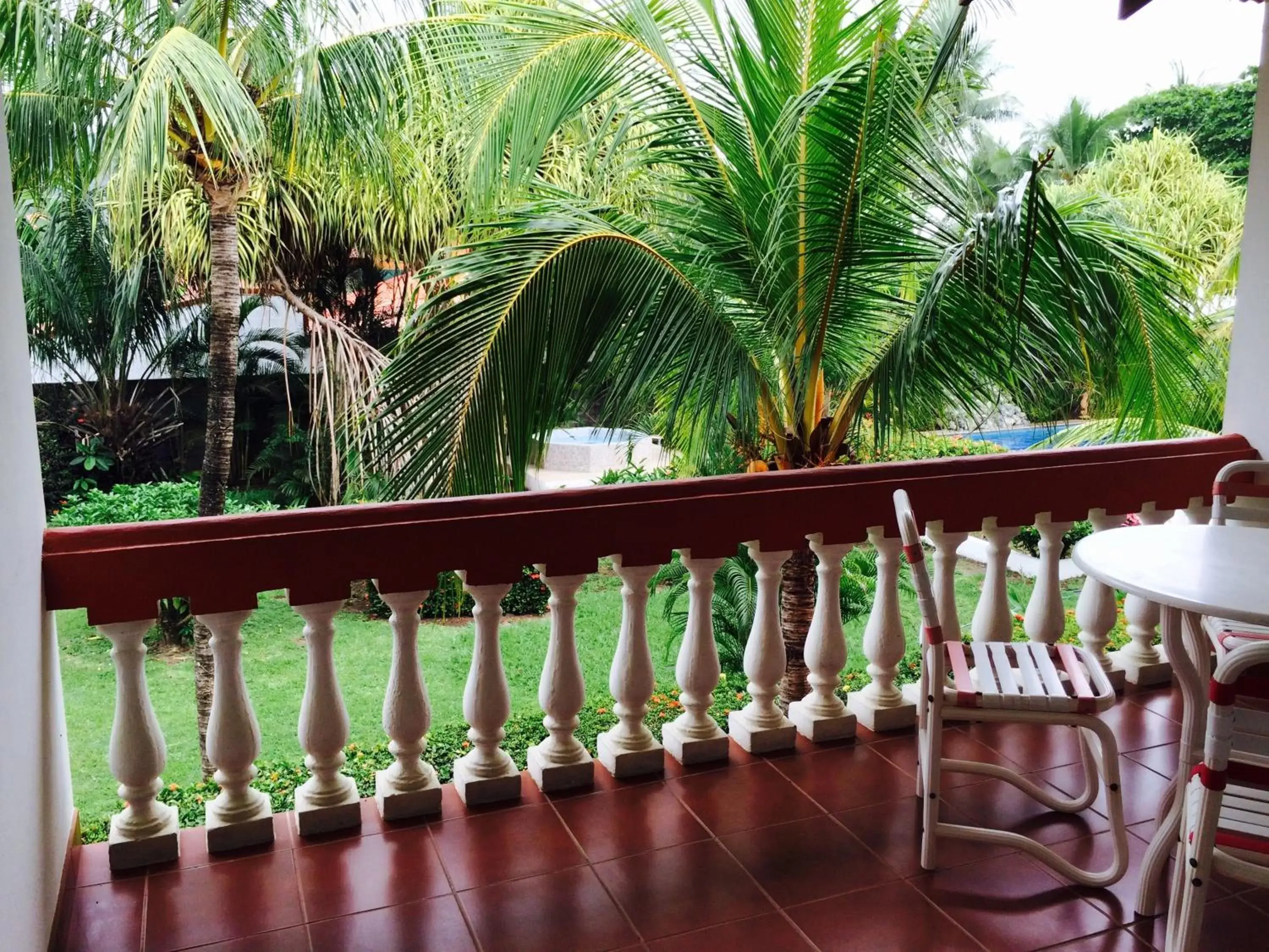 Balcony/Terrace in Apartotel Flamboyant