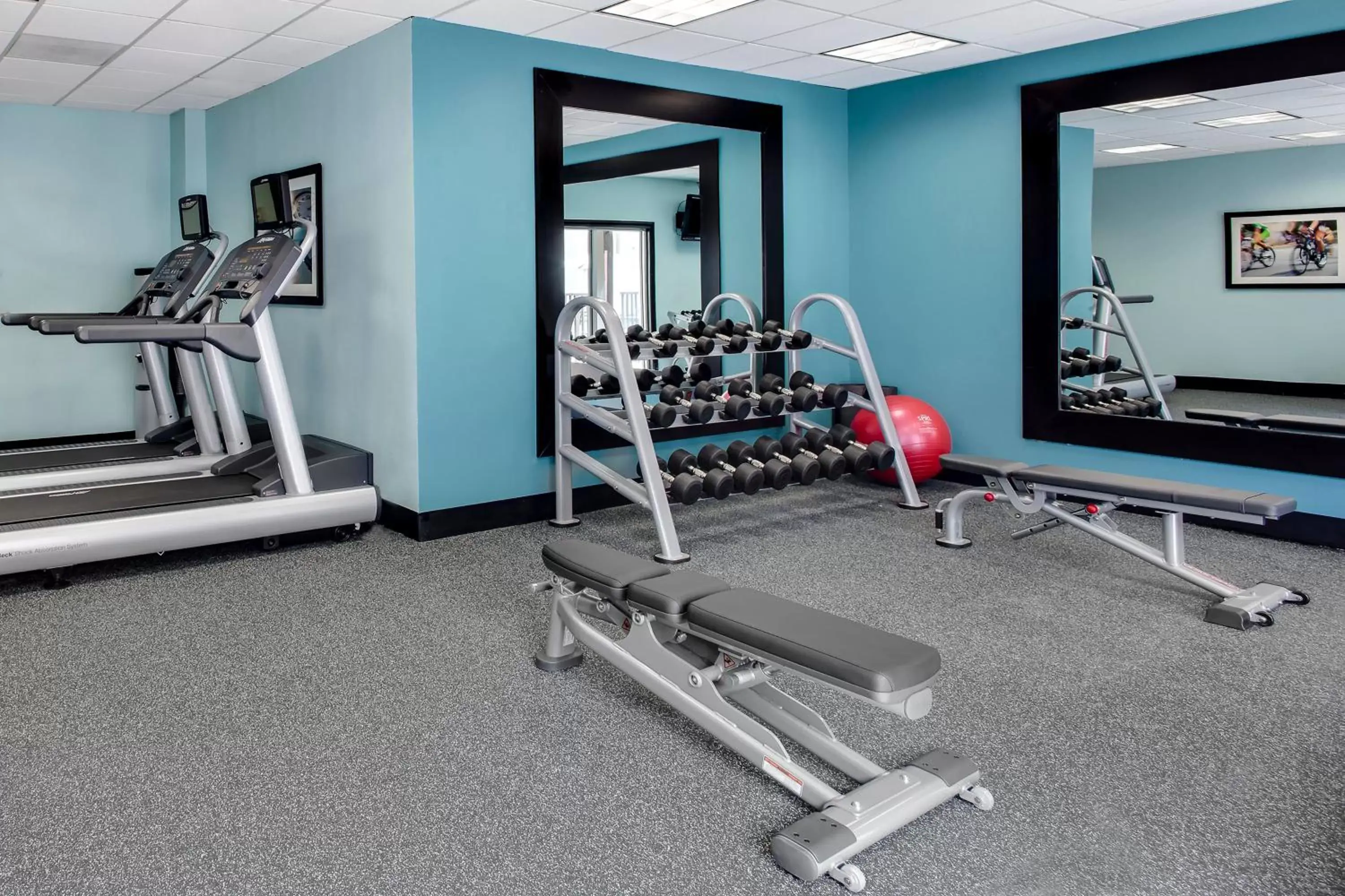 Fitness centre/facilities, Fitness Center/Facilities in Holiday Inn Hotel & Suites Overland Park-West, an IHG Hotel