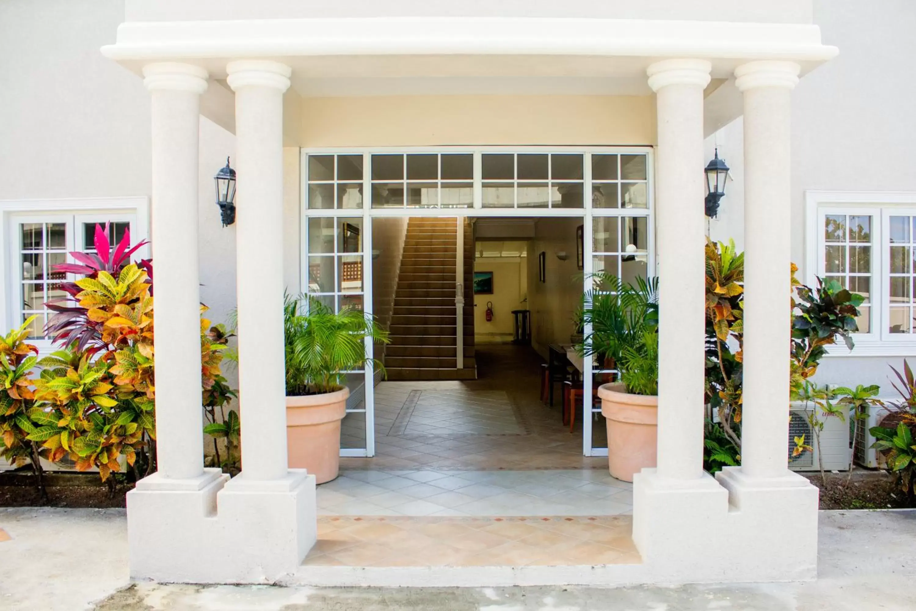 Facade/entrance in Bay Gardens Hotel