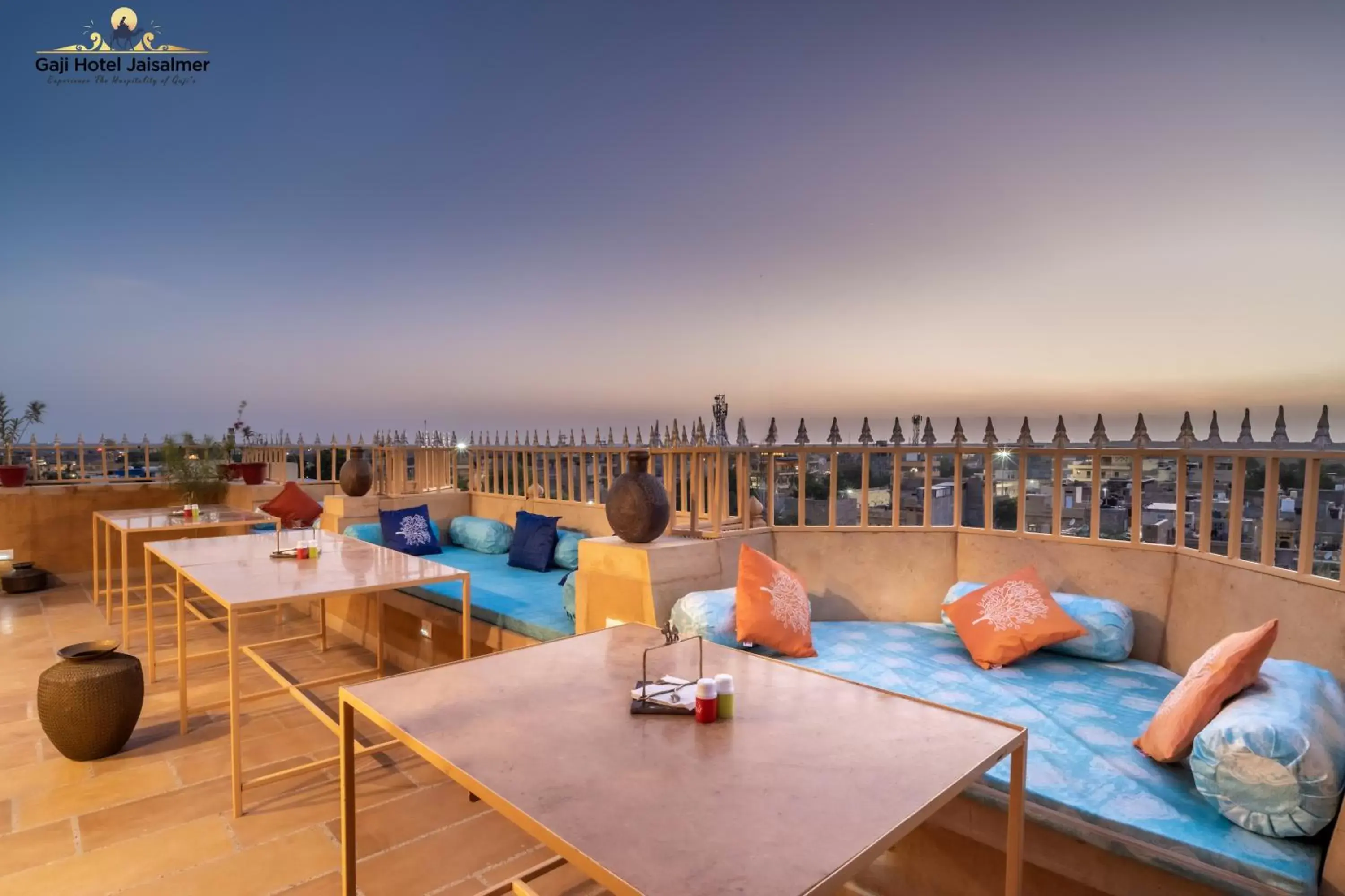 Restaurant/places to eat in Gaji Hotel Jaisalmer