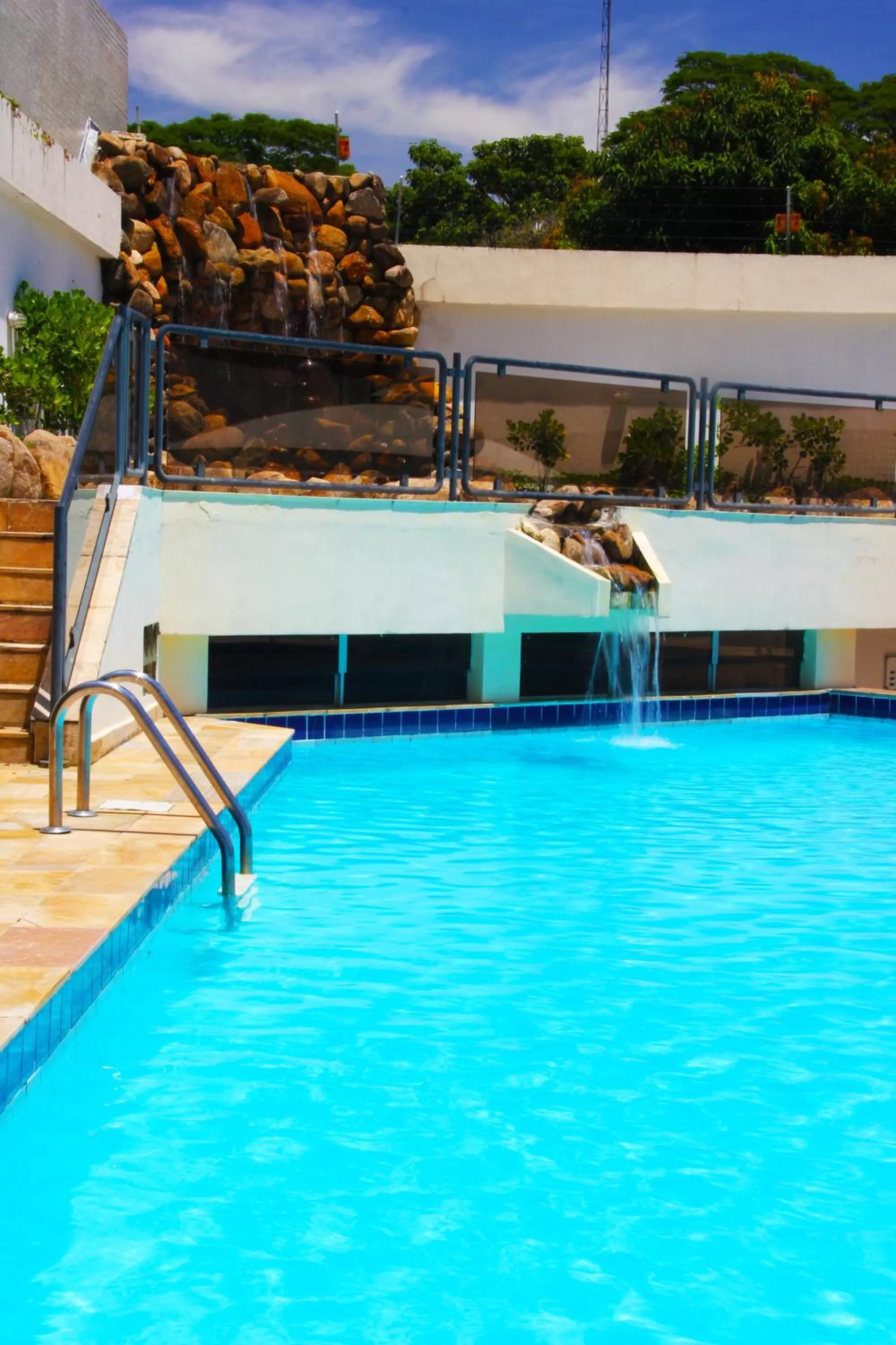 Swimming pool in Hotel Ema Palace