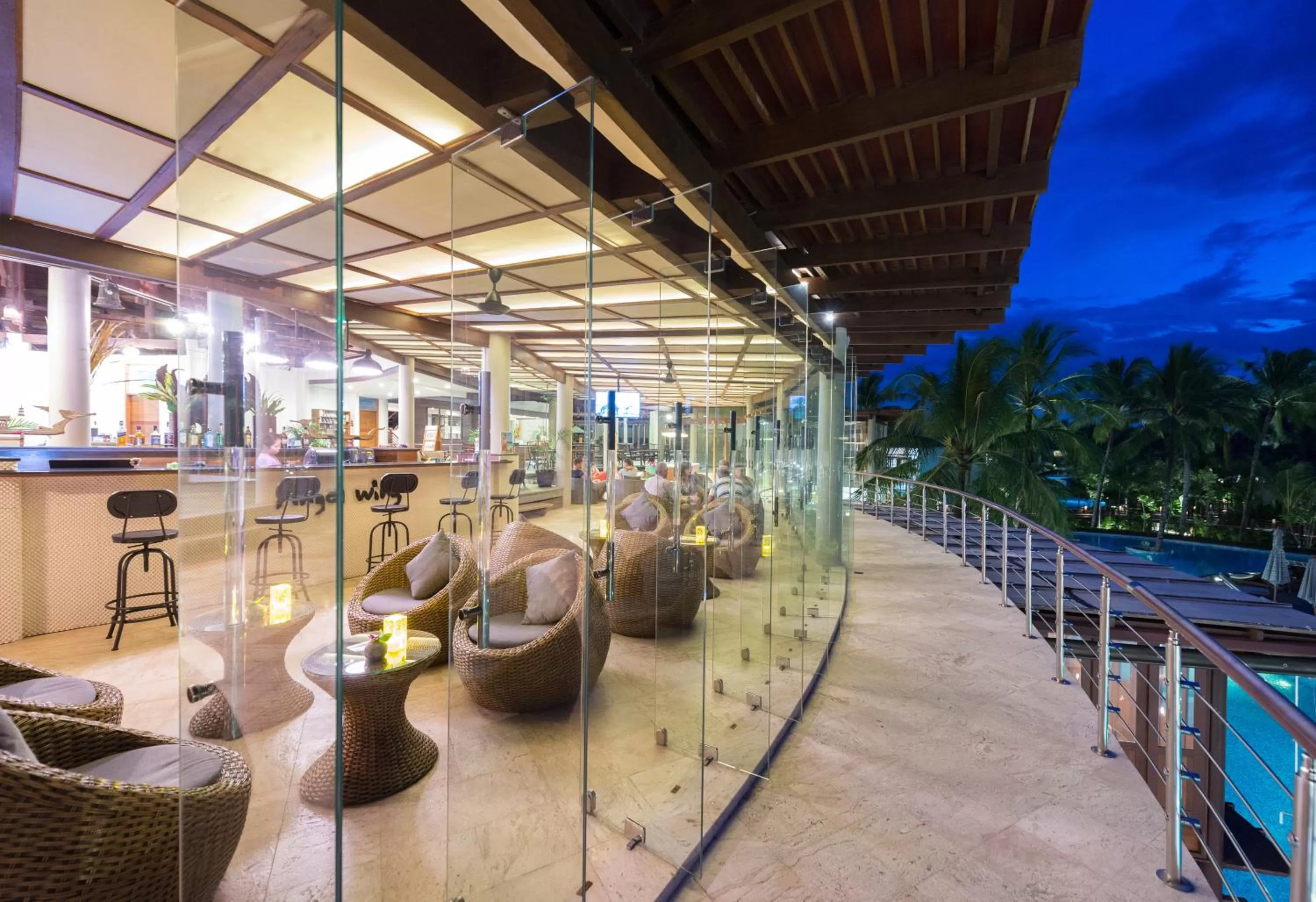 Lounge or bar in The Haven Khao Lak