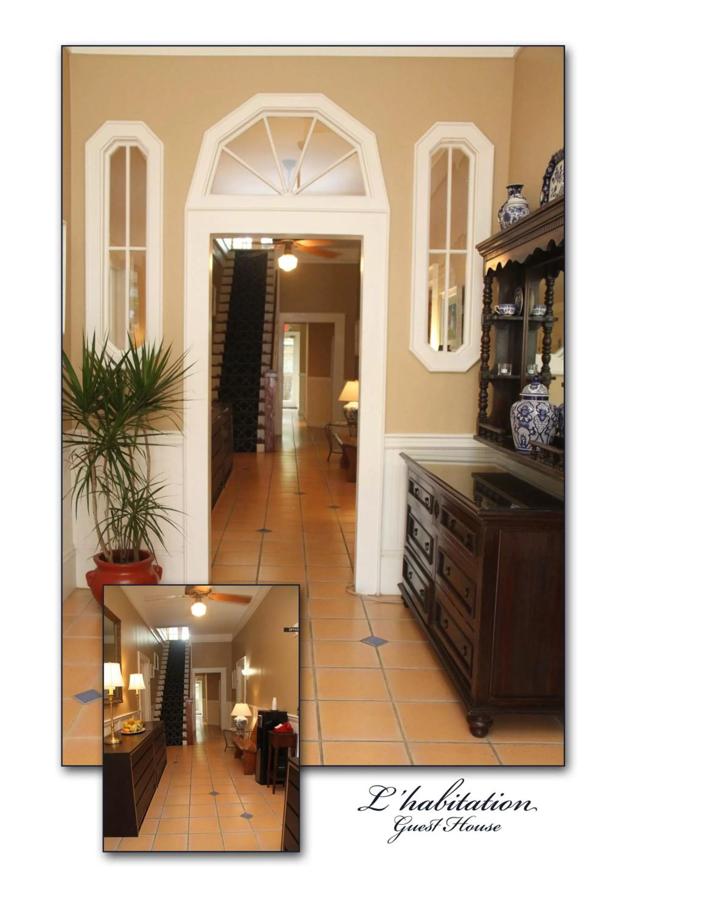 Living room in L'Habitation Guesthouse- Adult Exclusive