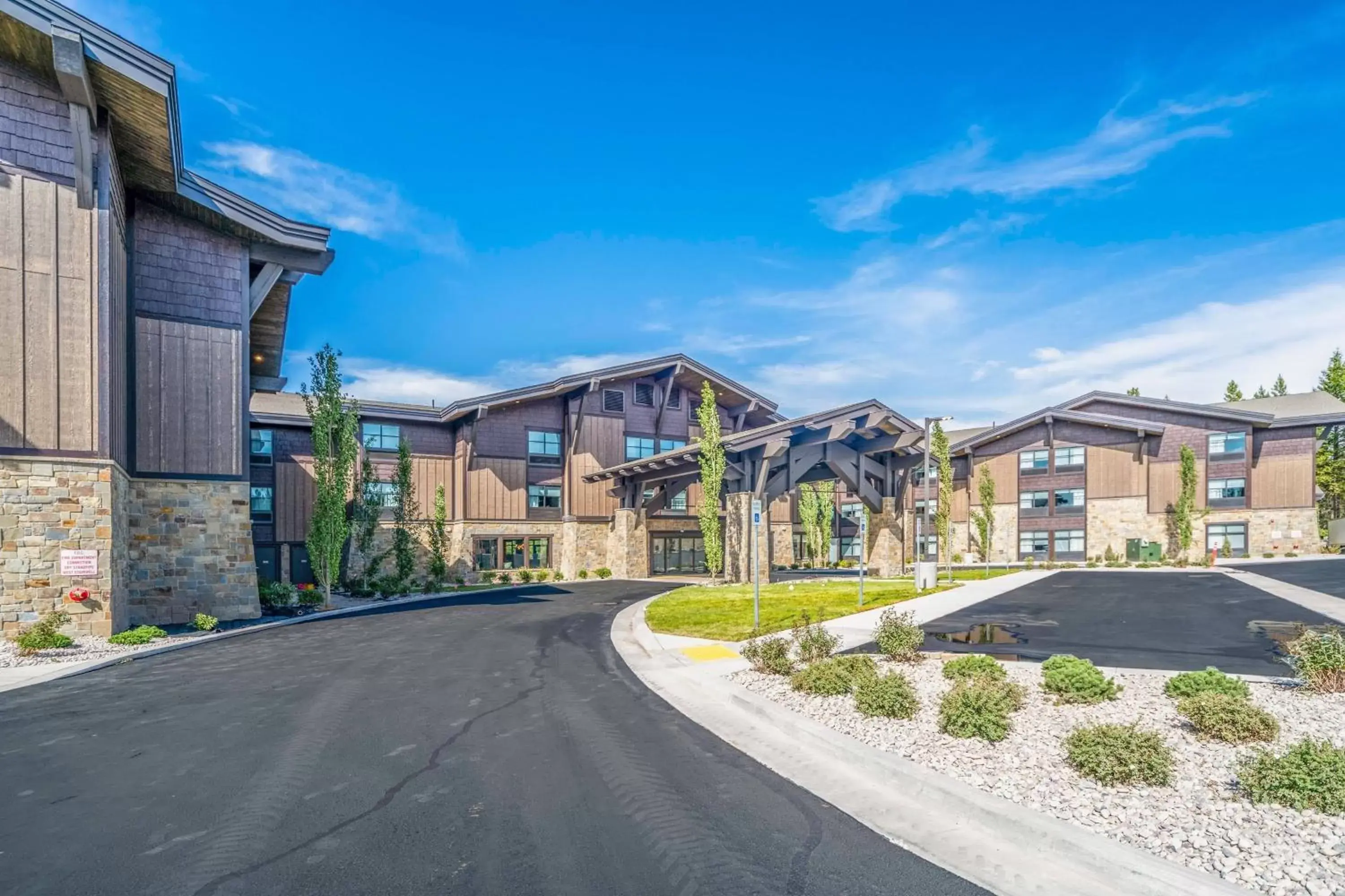 Property building in SpringHill Suites Island Park Yellowstone