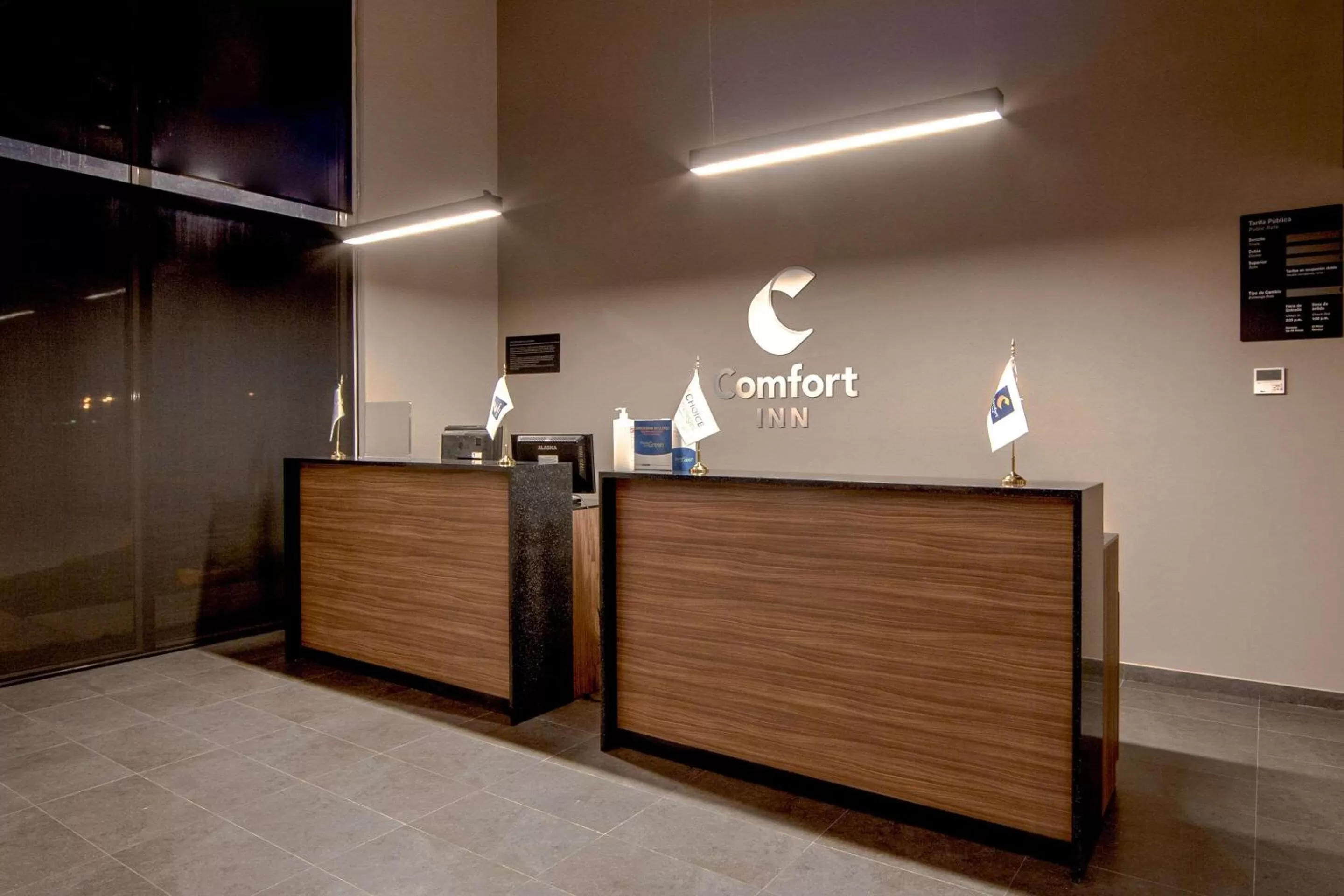 Lobby or reception in Comfort Inn Delicias