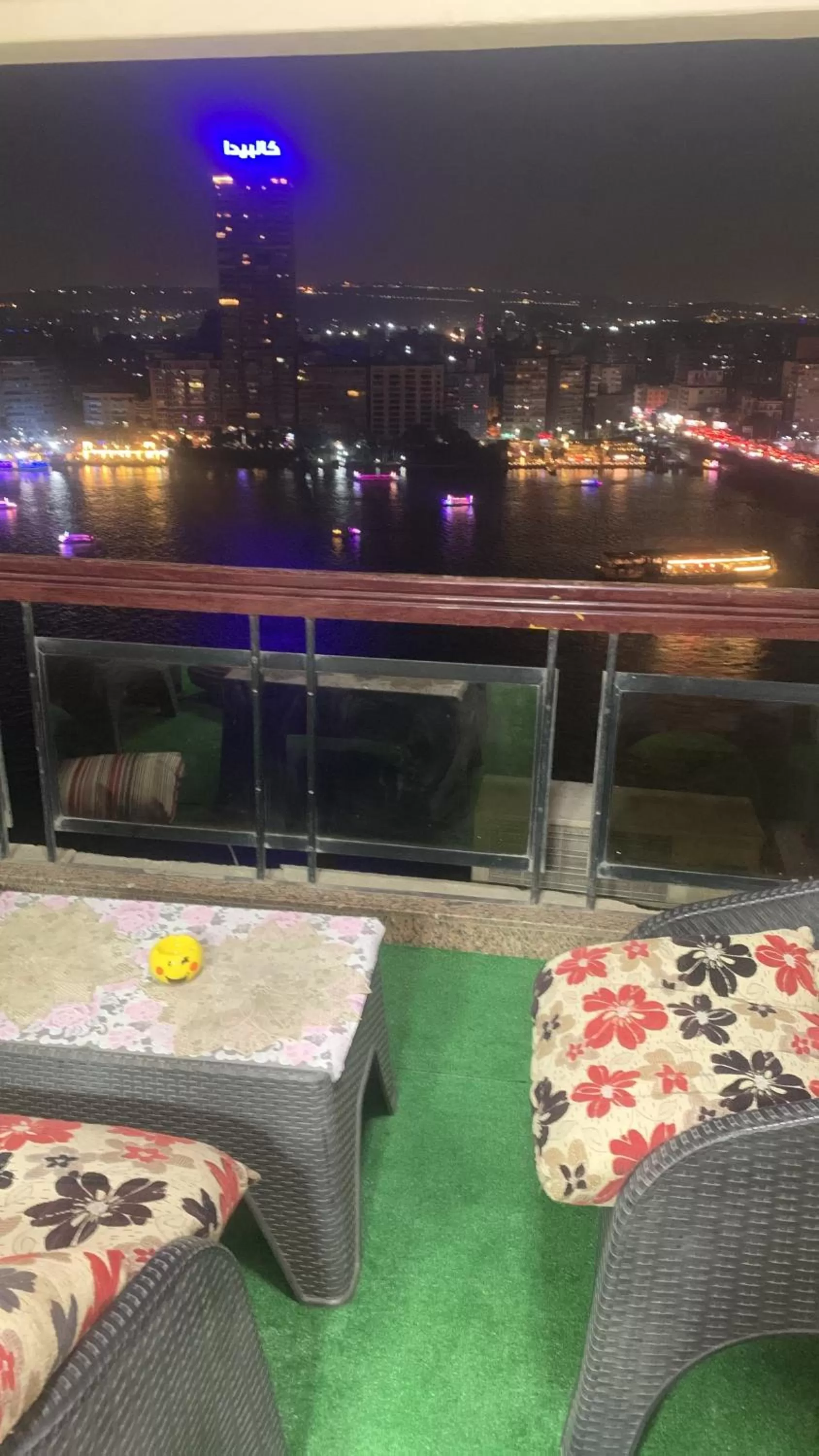 Seating area in Nile Star Suites & Apartments