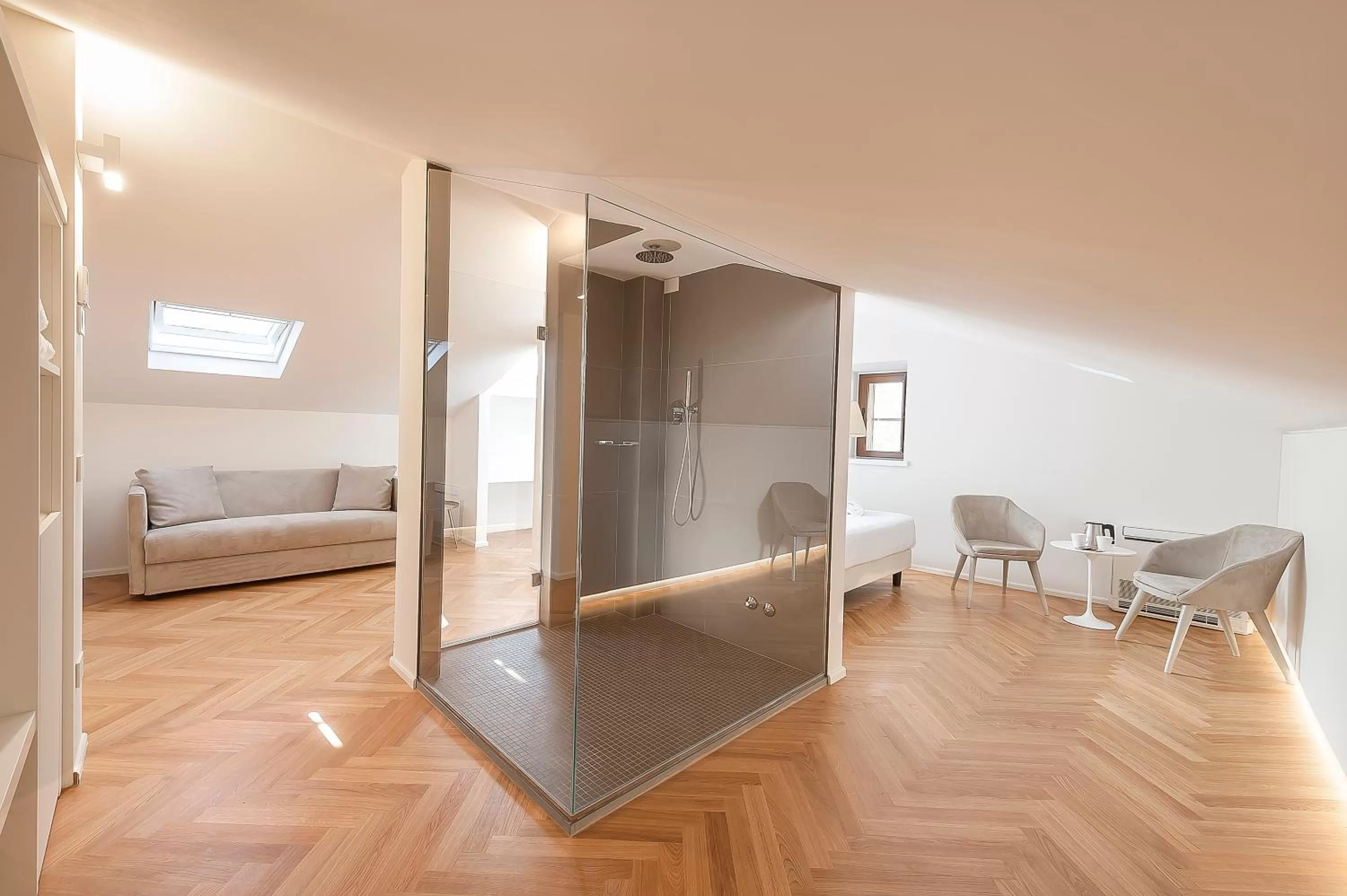 Shower in Asisium Boutique Hotel