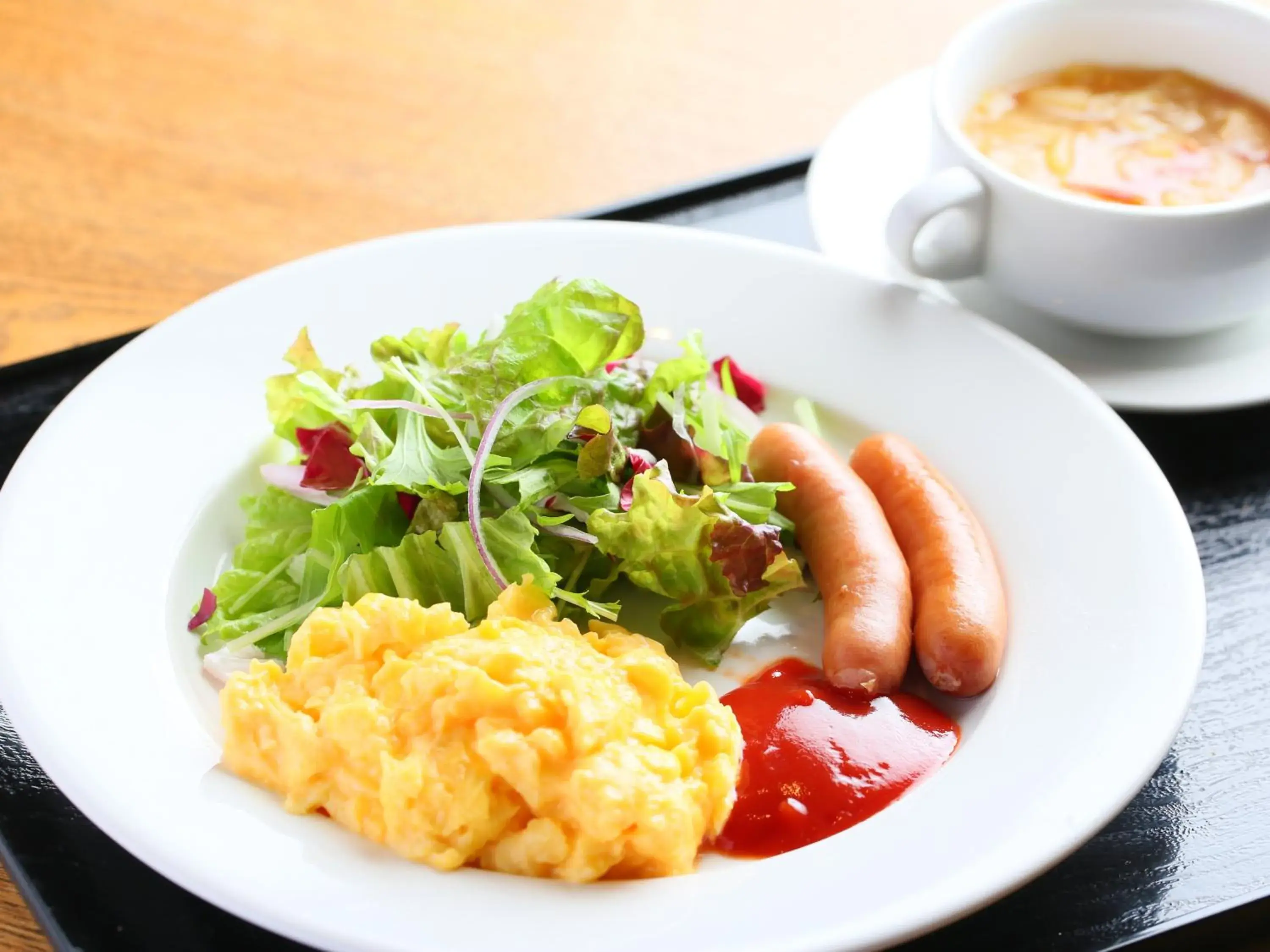 Breakfast, Food in APA Hotel Shimbashi Onarimon