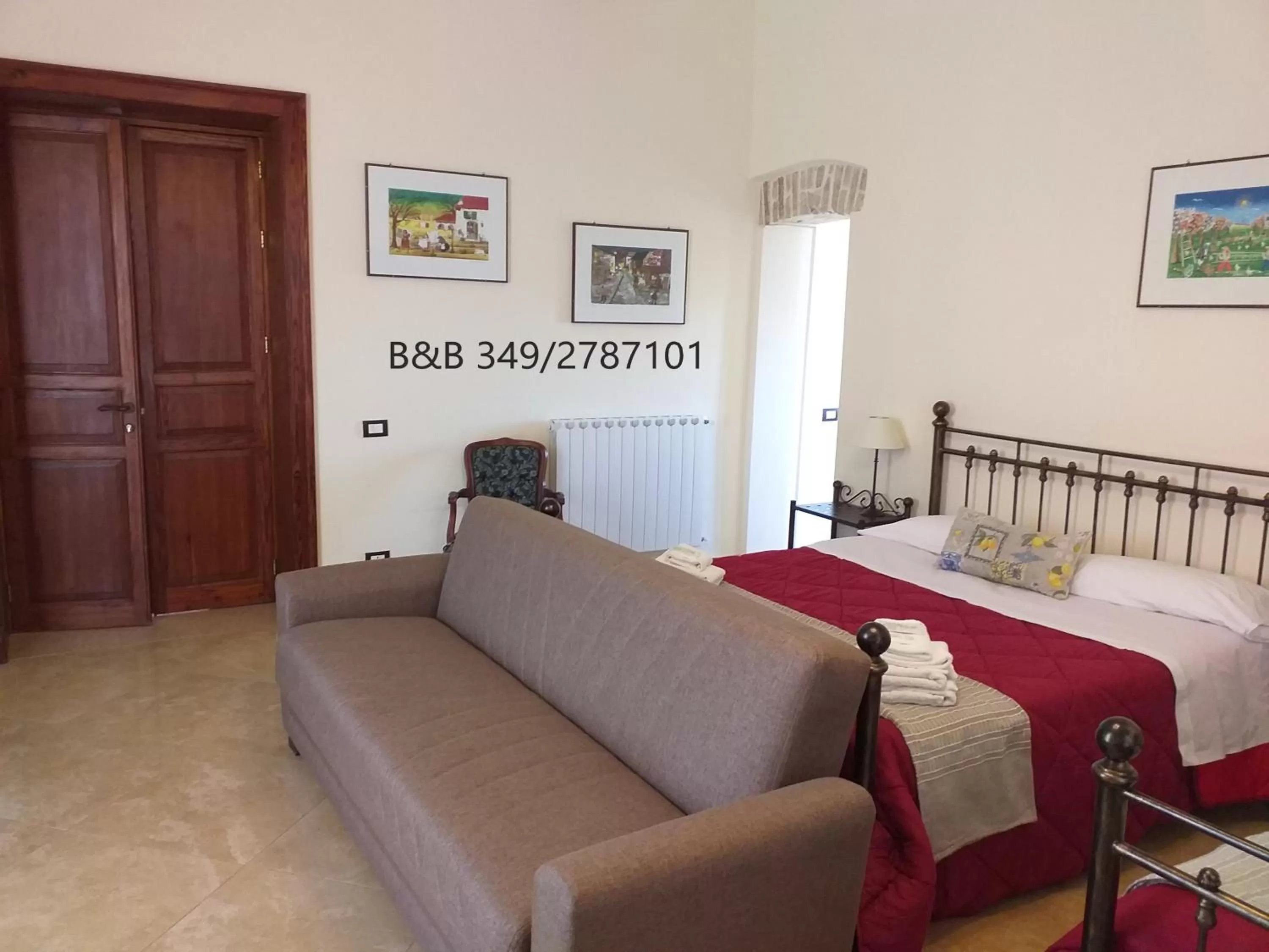 Bedroom in B&B Batarà - "La Terrazza del Centro"