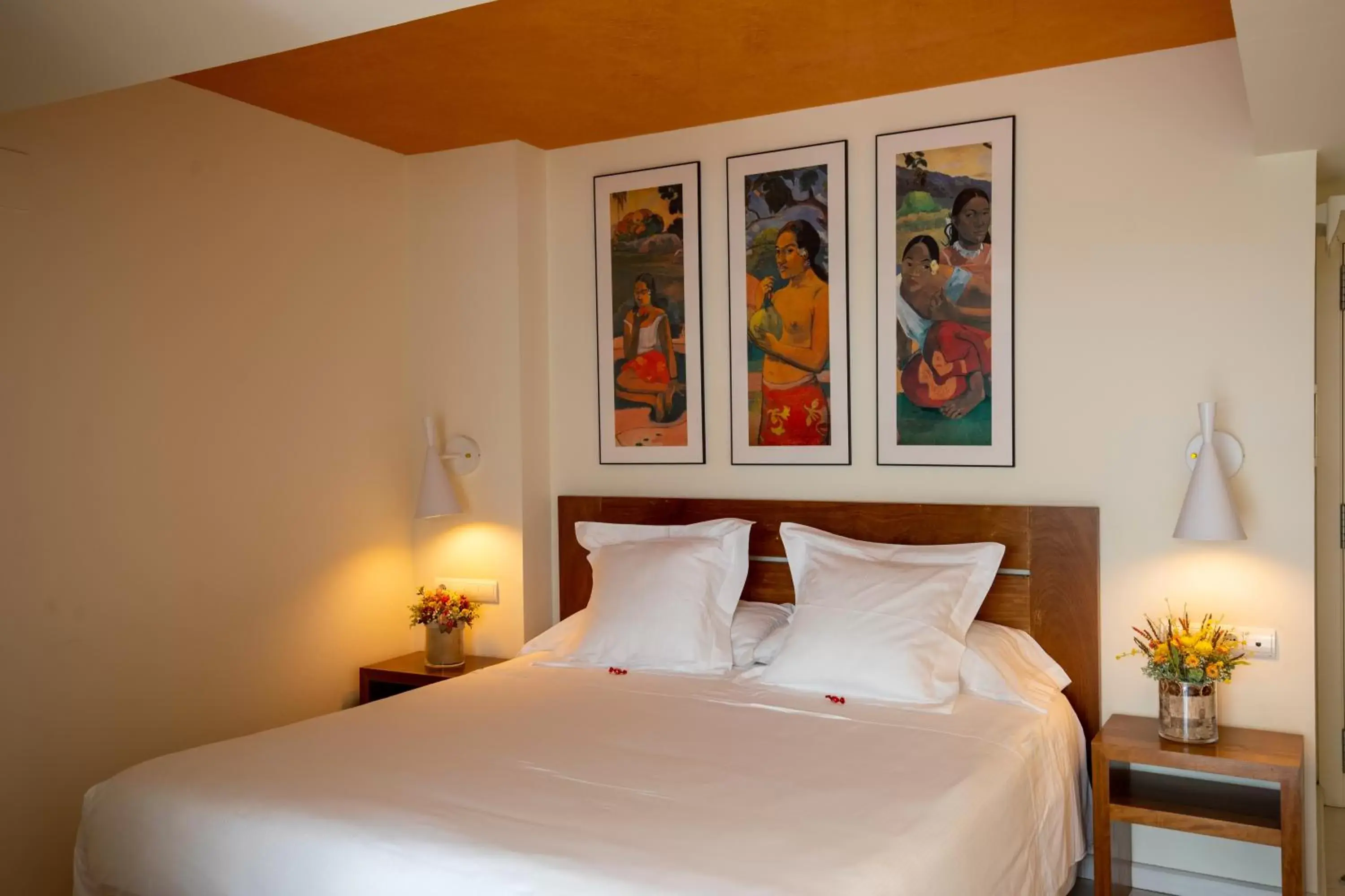 Bed in Hotel Tancat de Codorniu