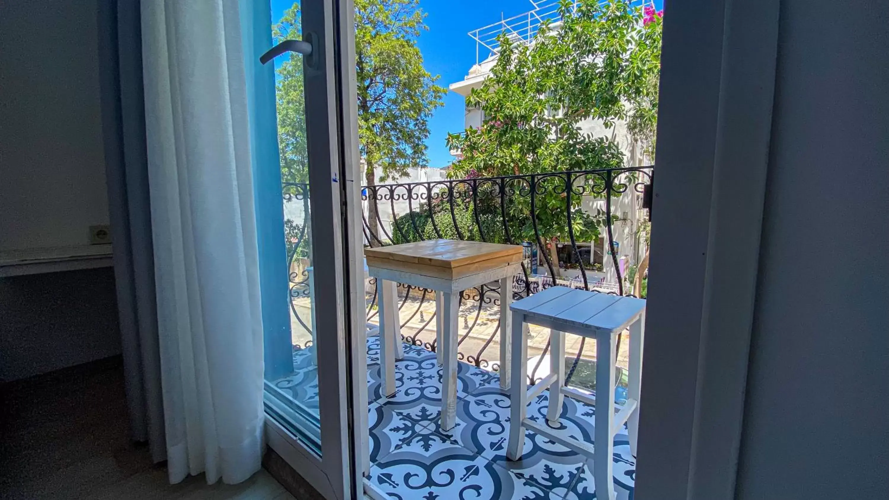 Balcony/Terrace in merih butik hotel