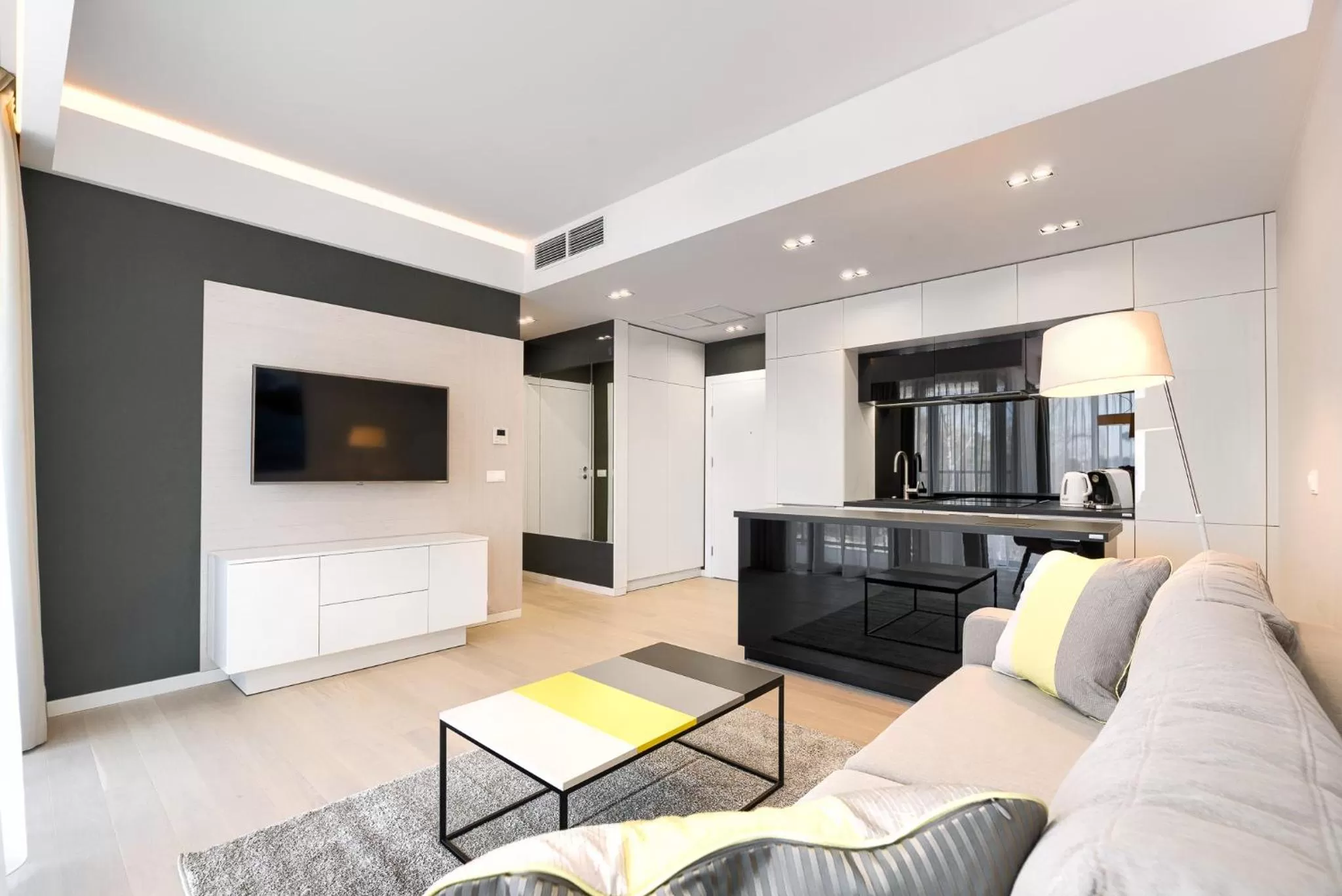 Communal lounge/ TV room in Dune Resort Mielno - C