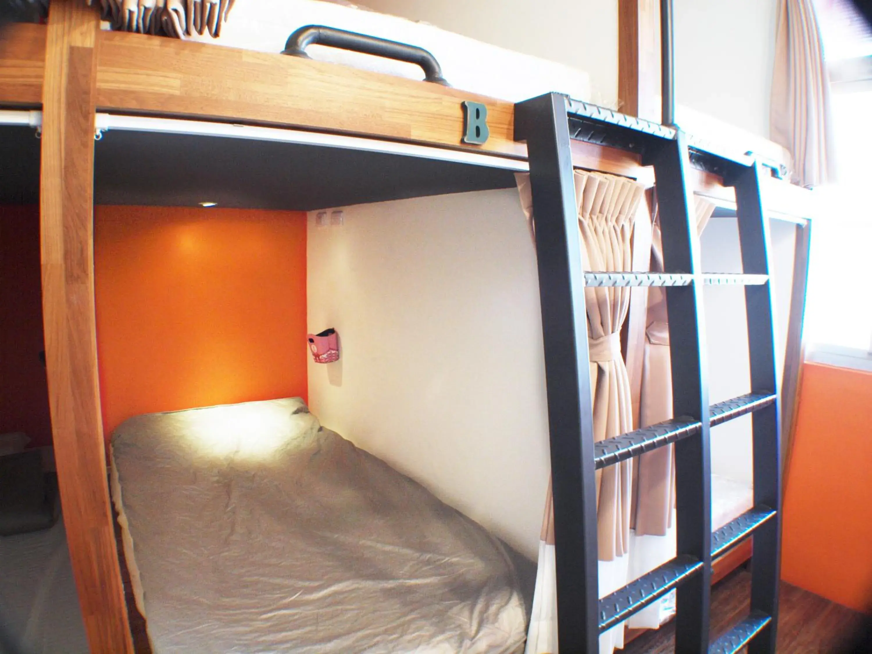Bedroom, Bunk Bed in Knock Knock Hostel