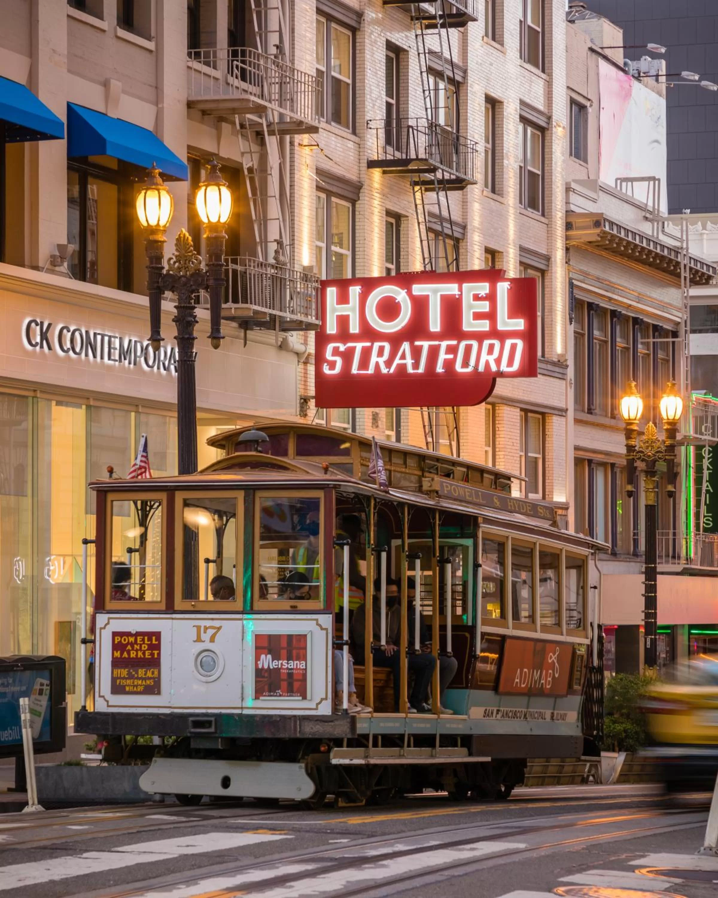 Property building in Hotel Stratford San Francisco - Handwritten Collection