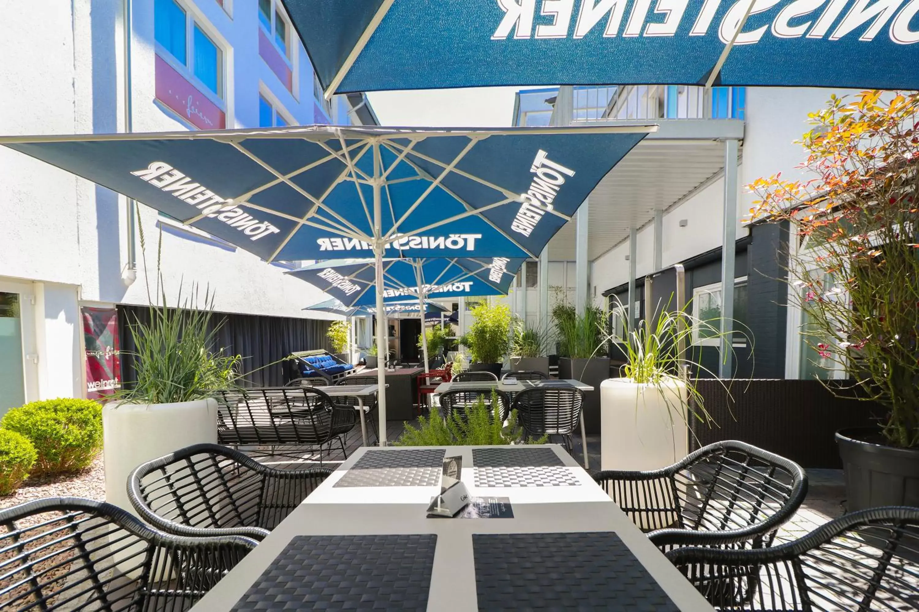 Patio, Restaurant/Places to Eat in Hotel Haverkamp