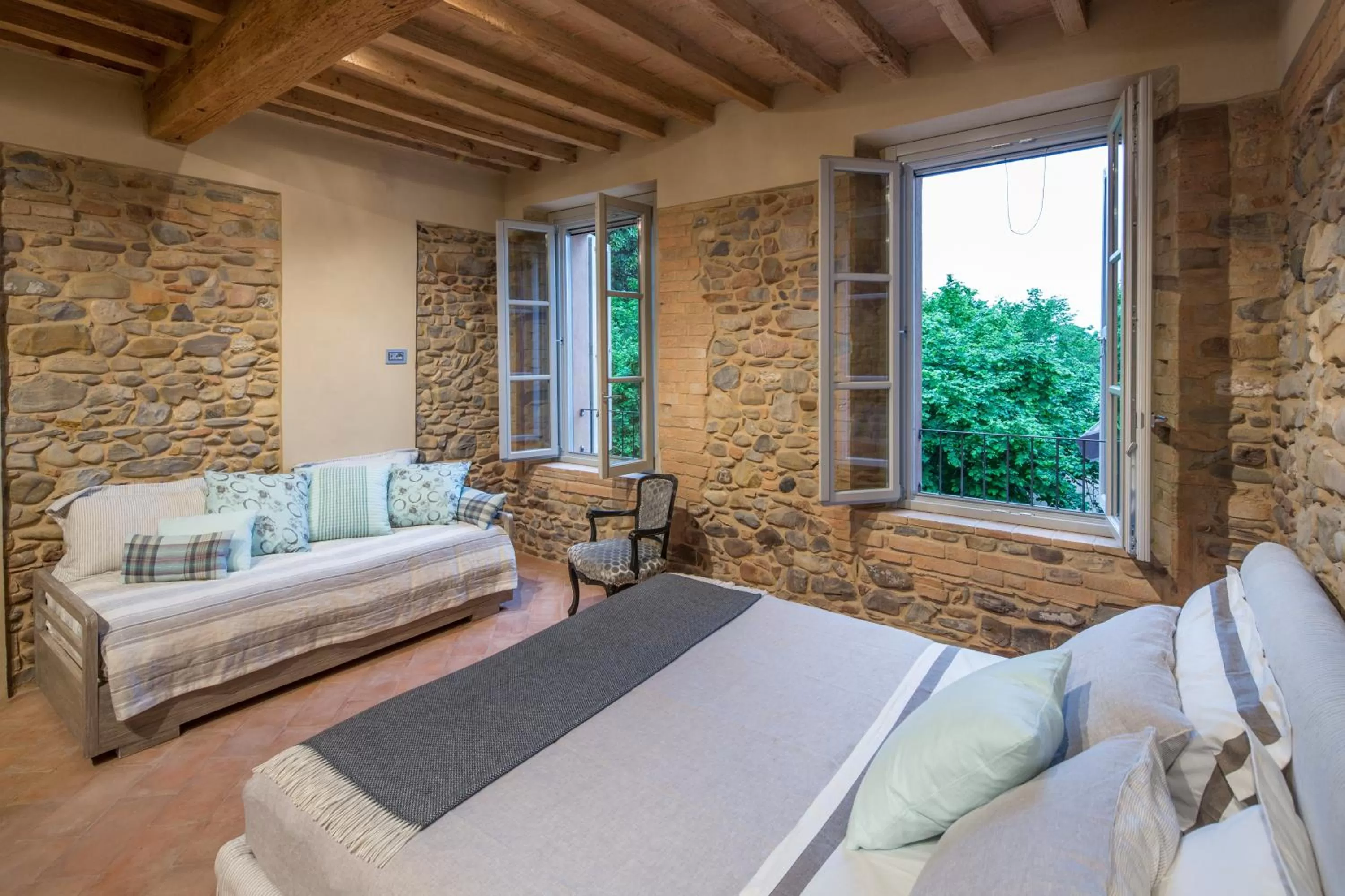 Photo of the whole room, Bed in Corte Finzi